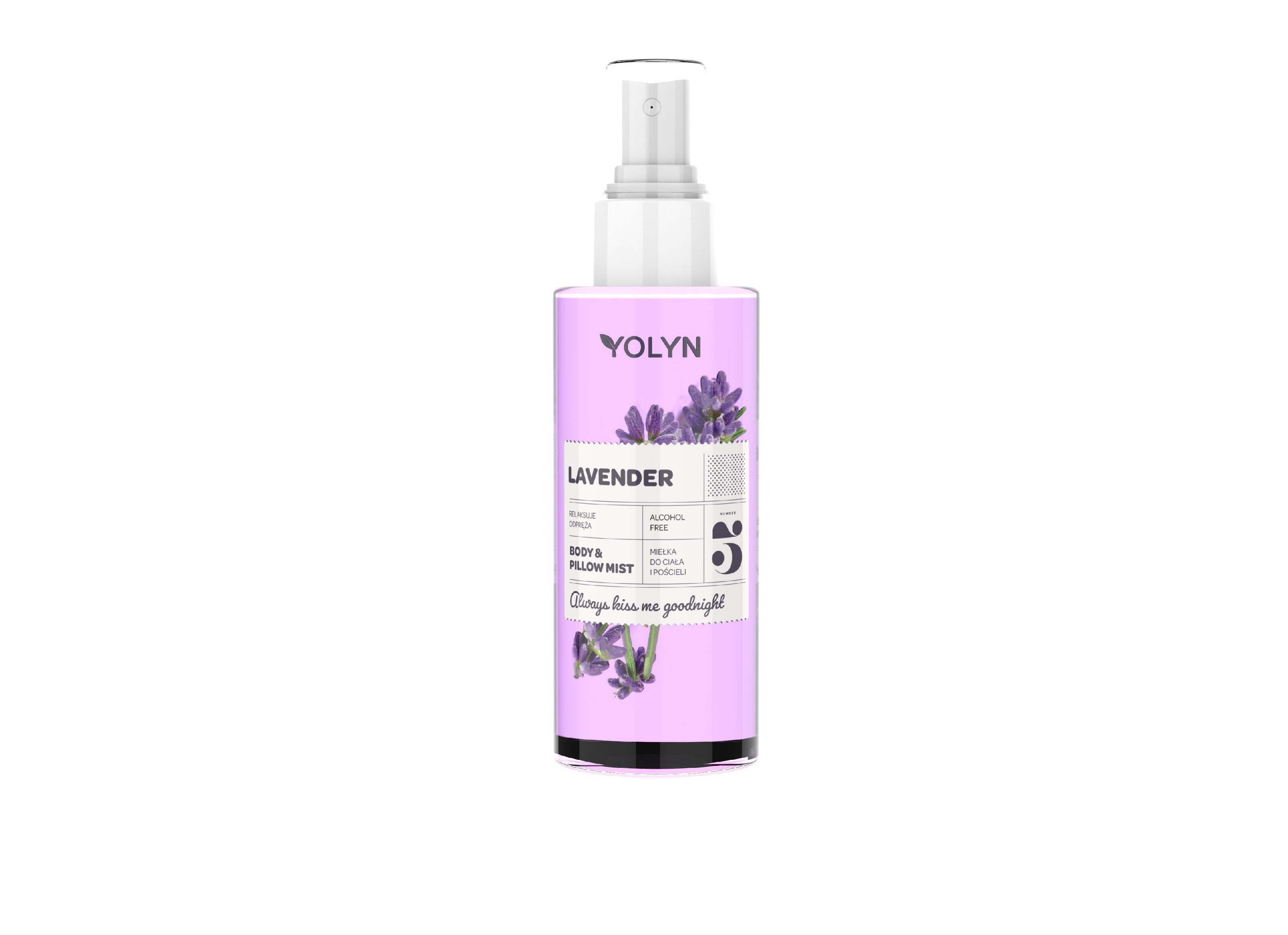 YOLYN Lavendel K&ouml;rper- und Bettw&auml;schespray 200ml 