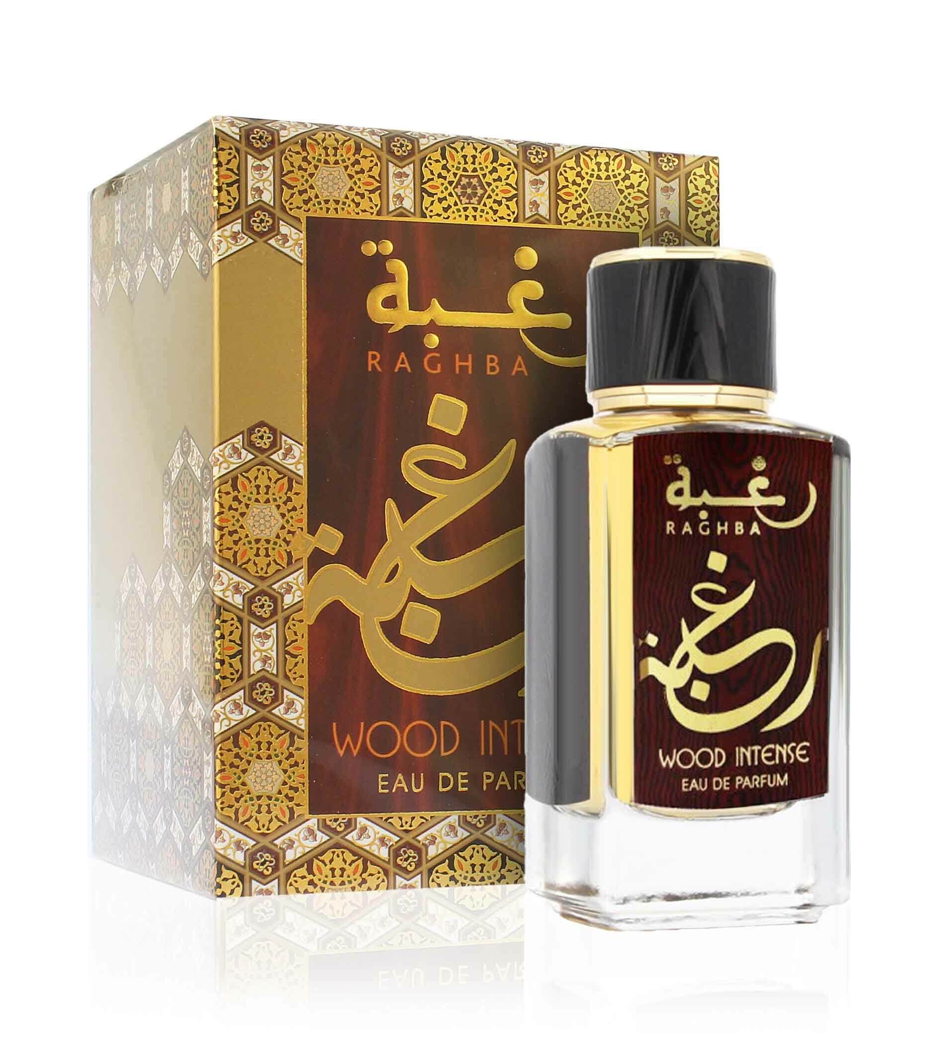 Lattafa Raghba Wood Intense Eau de Parfum f&uuml;r Herren 100 ml 