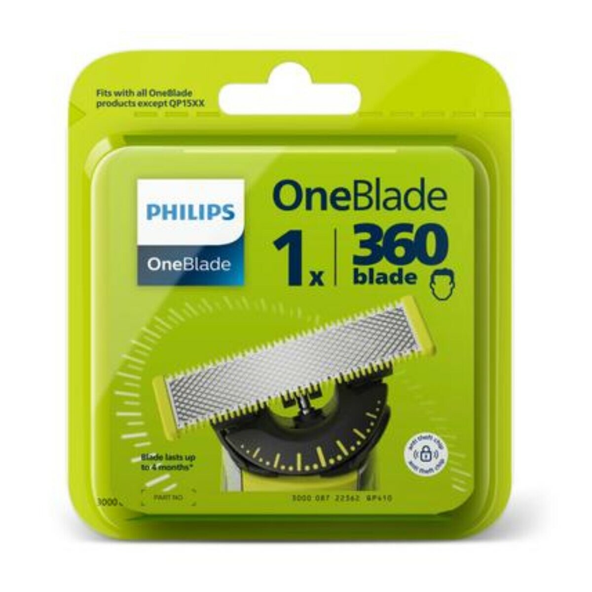 Ersatzklinge für Rasierer  QP410/50 ONEBLADE 360