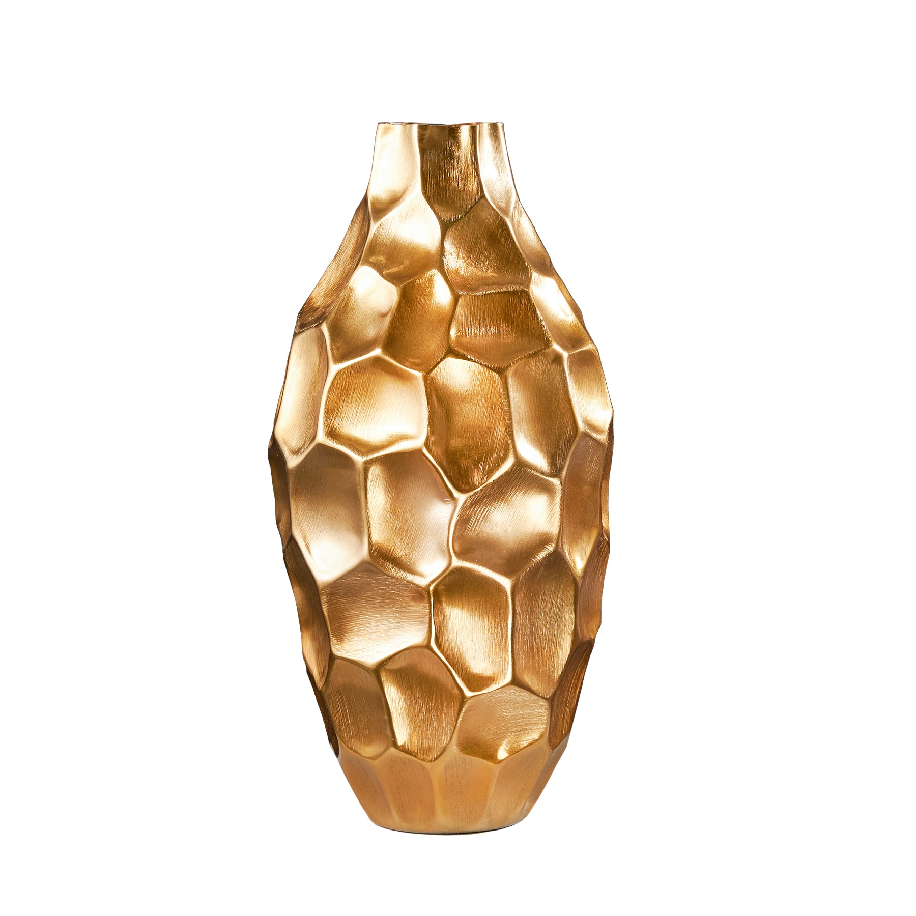riess-ambiente Vase ORGANIC ORIENT - 45cm gold Hammerschlag Design 