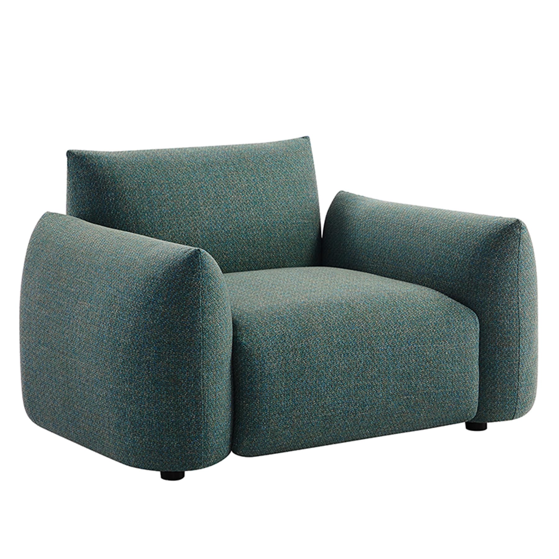 riess-ambiente Outdoor Gartensessel SEAHAWK t&uuml;rkis Aluminium Olefin 1-Sitzer Sofa wetterfest 