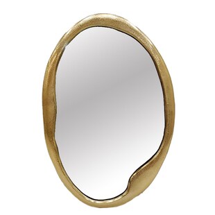 riess-ambiente Wandspiegel ABSTRACT 70cm gold Metall handmade 