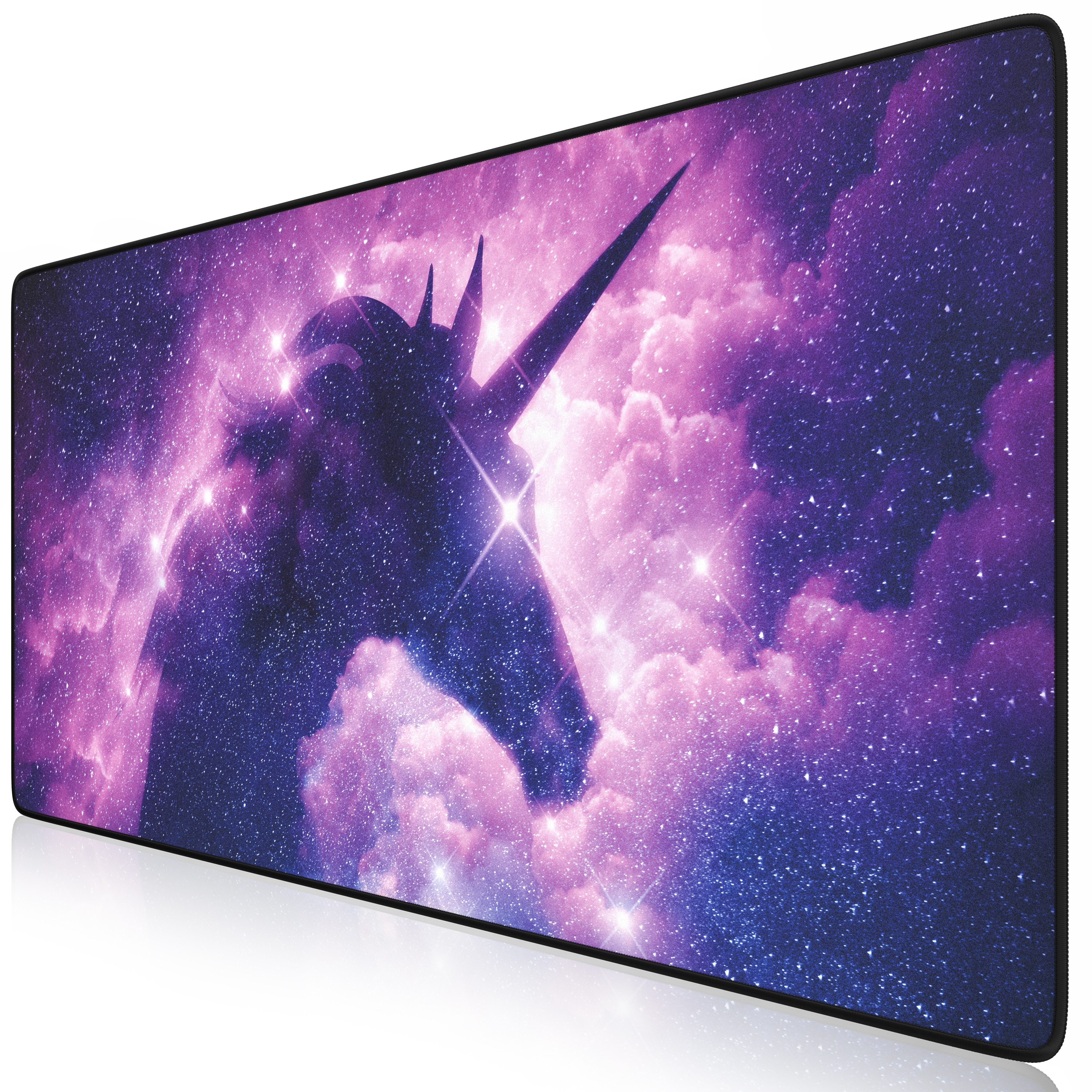 Titanwolf Gaming Mauspad, 900 x 400mm XXL Mousepad, verbessert Pr&auml;zision & Geschwindigkeit, Unicorn 