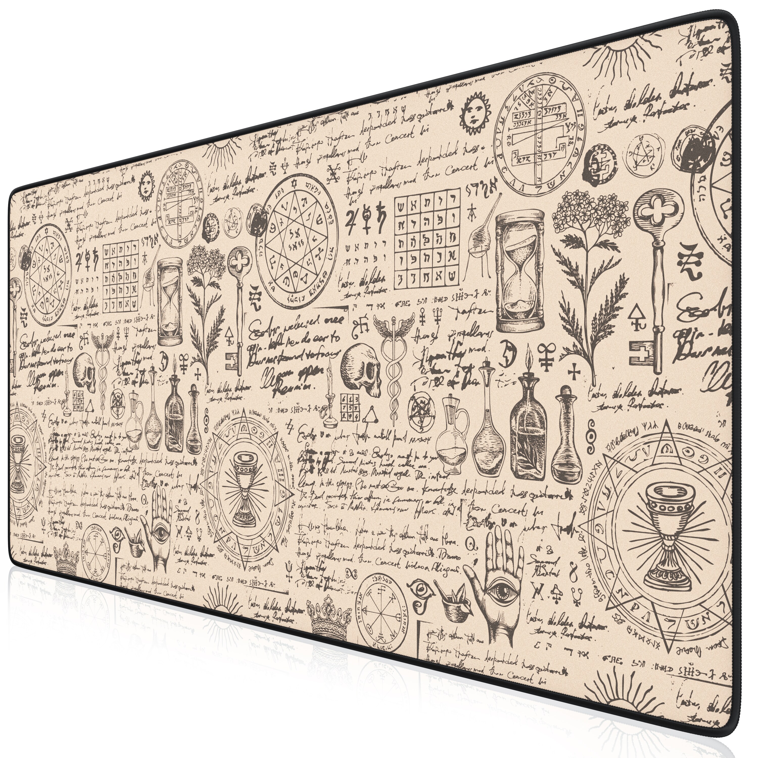 Titanwolf Gaming Mauspad, 900 x 400mm XXL Mousepad, verbessert Pr&auml;zision & Geschwindigkeit, Alchemy 