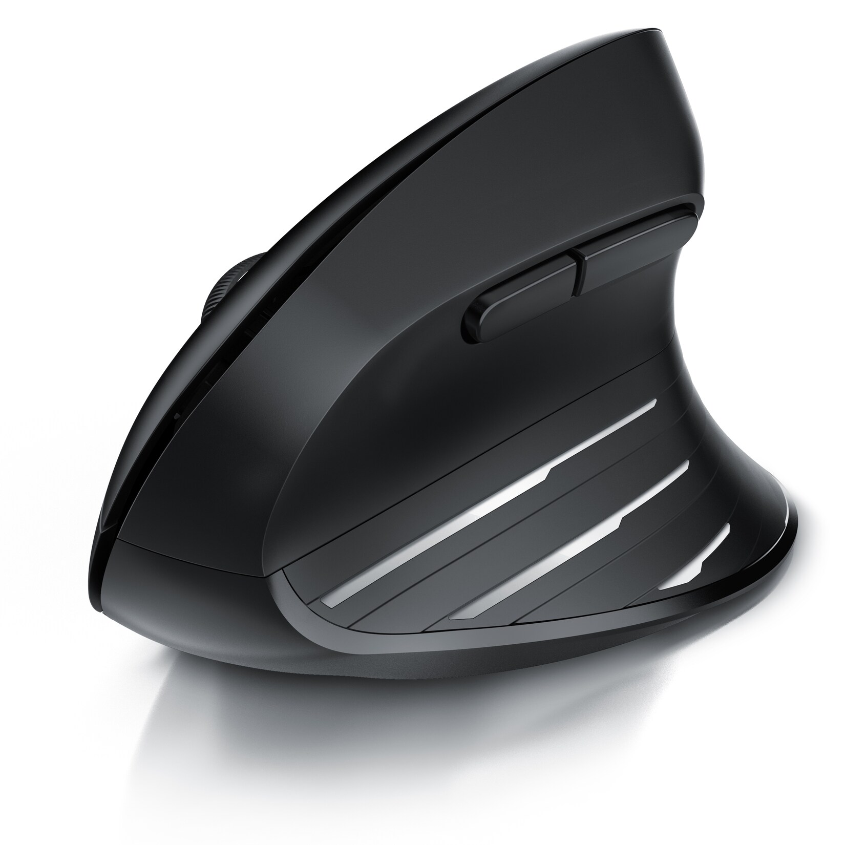 CSL ergonomische Maus, Funk, Vertikal, optisch, kabellos, 2,4Ghz & Bluetooth, Armschonend, 2400 dpi