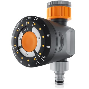 Brandson Bewässerungscomputer - Bewässerungssteuerung - elektrisch - Bewässerungsprogramm - Dauer - Zyklus - Delay Funktion - intuitive Bedienung 