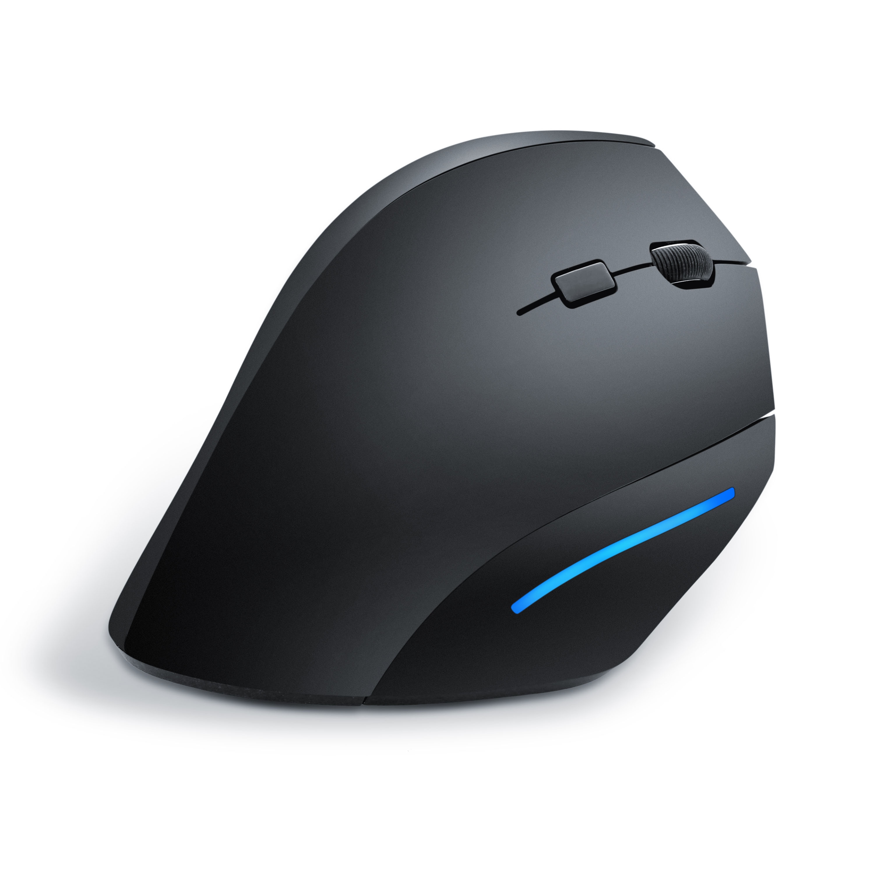 CSL ergonomische Maus Funk, ergonomische Vertikal Mouse 2,4 GHz, gegen Maus-/Tennisarm RSI Syndrom 