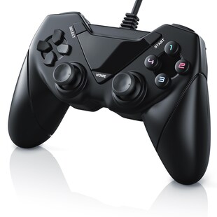 CSL USB Gamepad Controller für Android / PC / PS3 Dual Vibration / Direct-Input / X-Input 