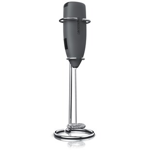 Arendo Stab Milchaufschäumer mit Spezialspirale elektrischer Handmilchaufschäumer 