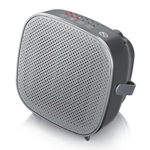 Brandson Heizlüfter 1500W, Keramik-Heizlüfter, energiesparend, leise, Überhitzungsschutz, Automatische Abschaltung, Umkippschutz, 2 Heizstufen 