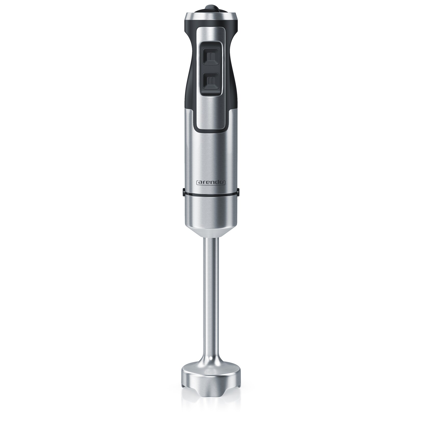 Edelstahl Stabmixer 1000 Watt Pürierstab - Handmixer - stufenlose Regelung  silber/schwarz