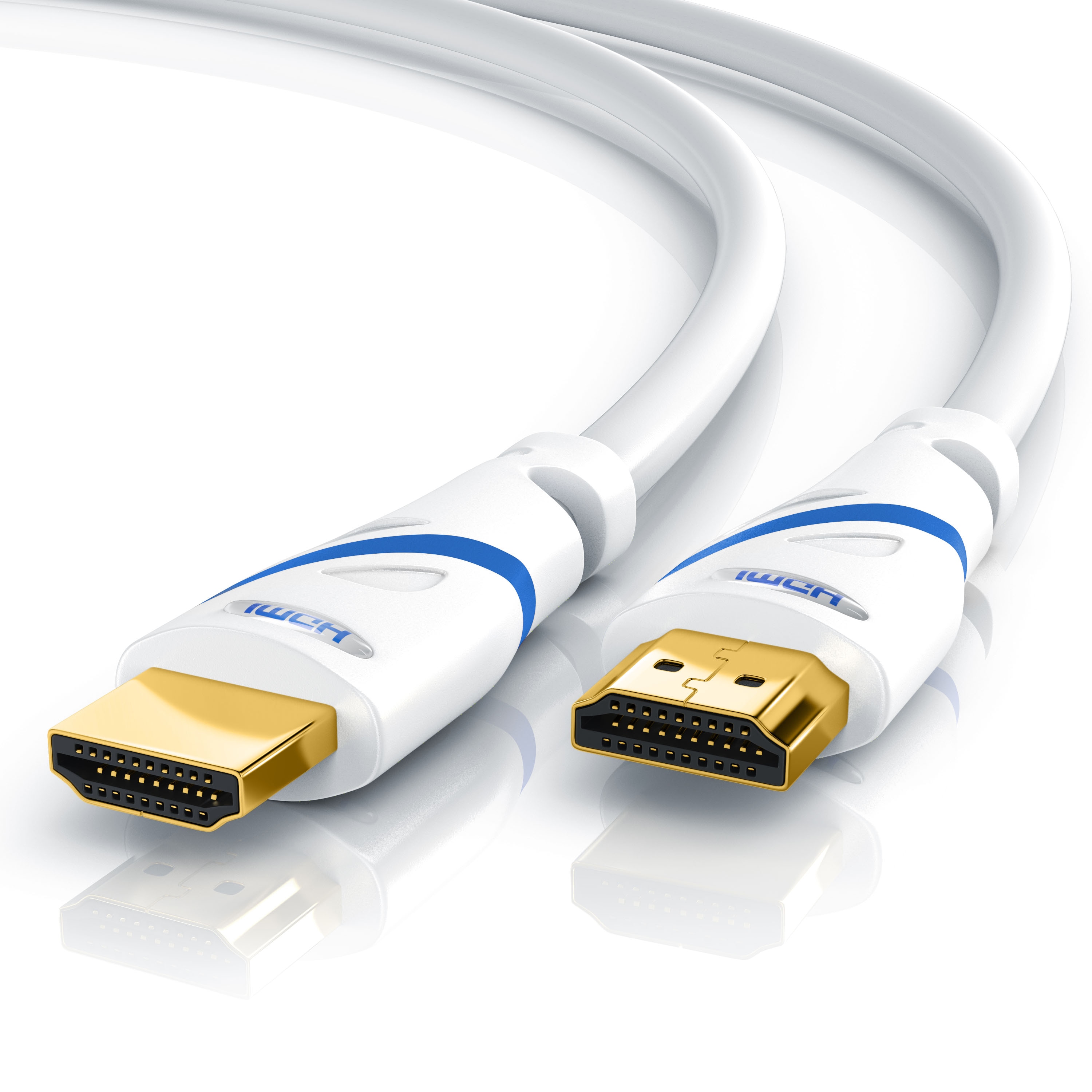 Primewire 8k HDMI-Kabel 2.1, Ultra HD Highspeed 4K 60Hz, Full HD, 3D, ARC, 18 GBit/s, HDMI Typ A - 10m 