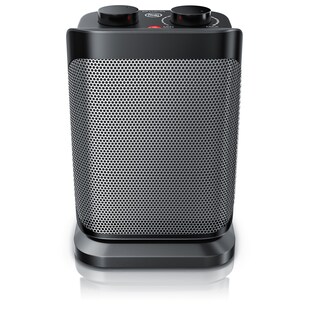 Brandson Keramikheizlüfter 1500W, Keramik Heizlüfter 2 Leistungsstufen, Überhitzungsschutz, Automatische Abschaltung, Umkippschutz, 40° Oszillation 