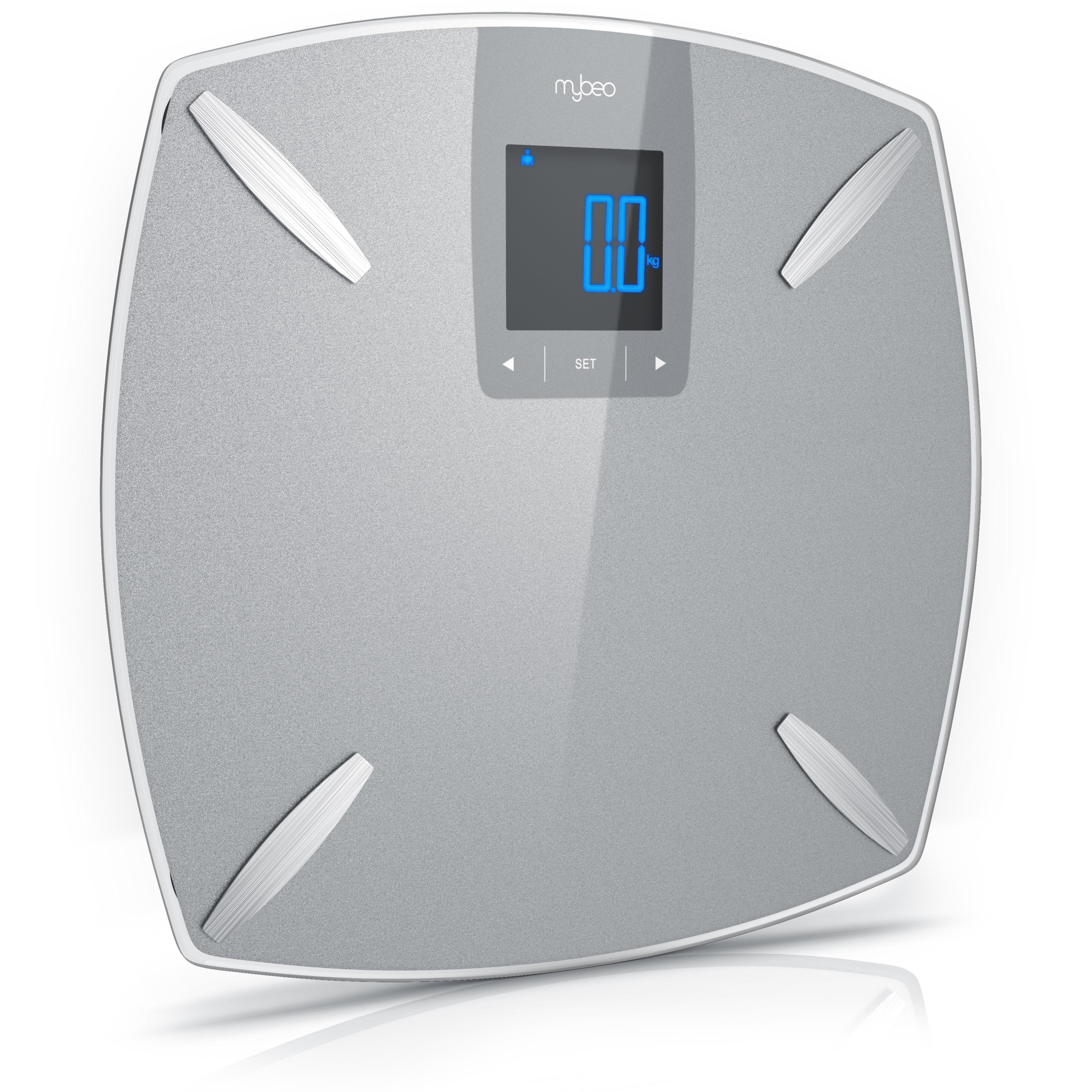 MyBeo K&ouml;rper-Analyse-Waage, Glas Diagnosewaage Digital-Multifunktionswaage / Max. 180 kg 