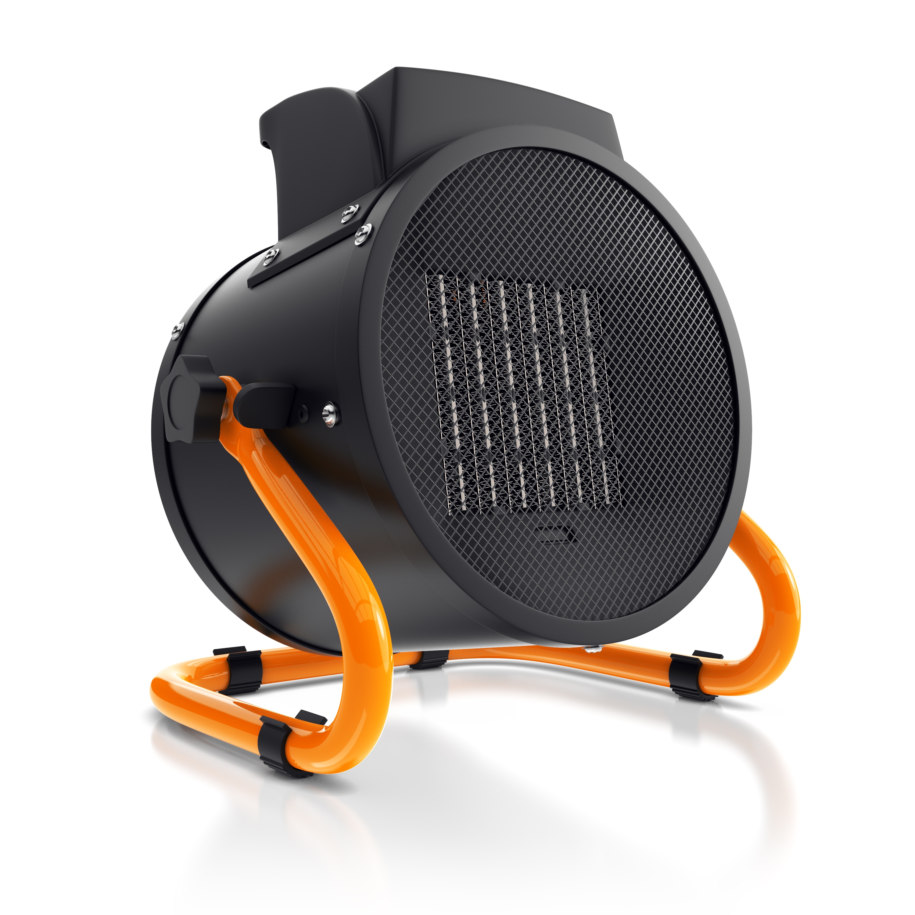 Brandson Heizl&uuml;fter, Bauheizer, Keramikheizer, Eletroheizer f&uuml;r Baustelle, Tragegriff, 3000W, 2 Heizstufen, &Uuml;berhitzungsschutz 