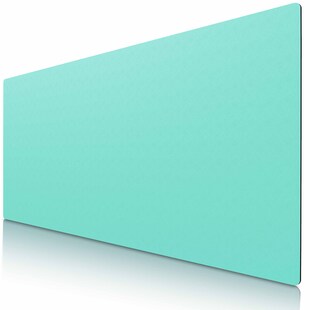CSL Mauspad, Schreibtischunterlage XXL, Elegante Leder Optik, Mousepad 900 x 400 mm, mintgrün 