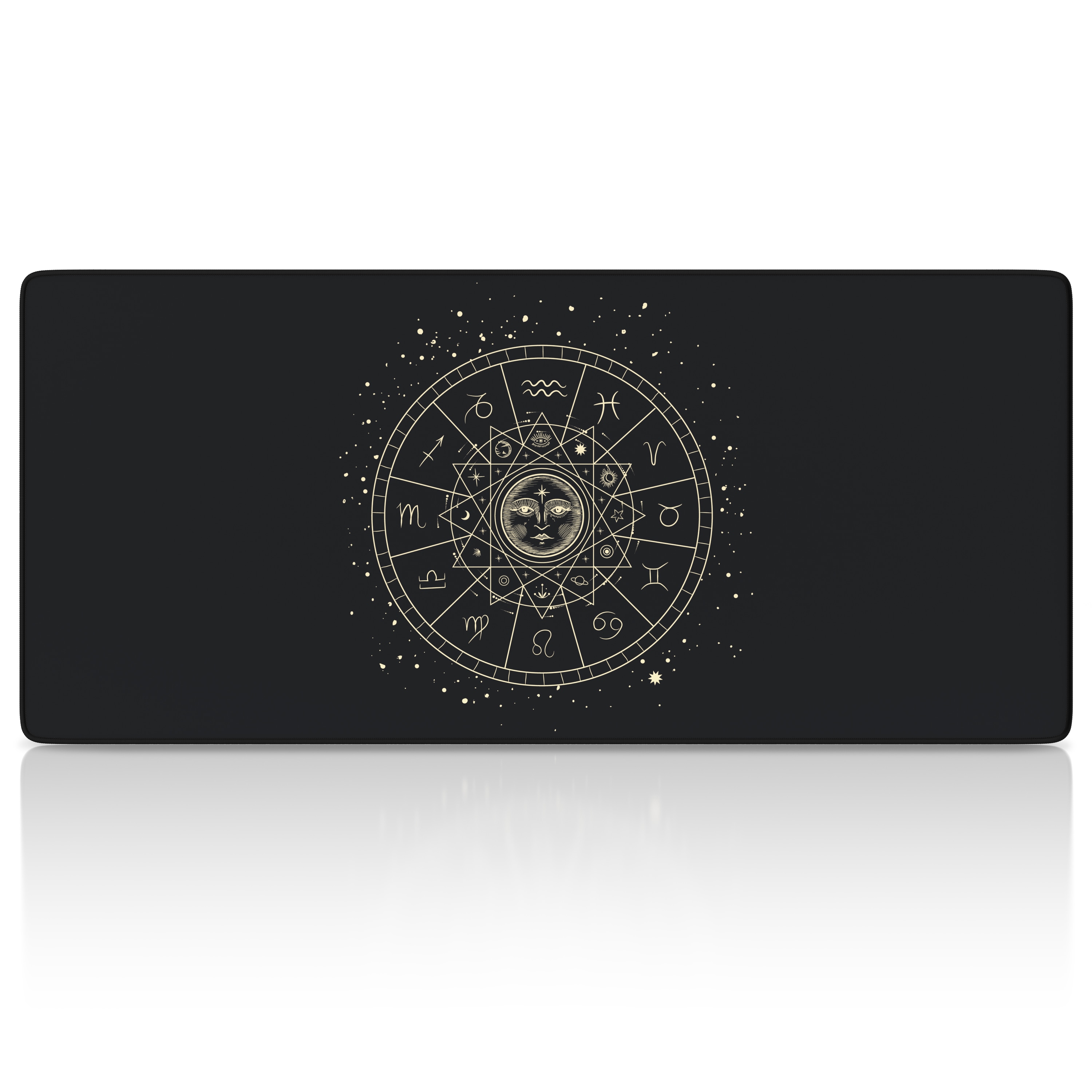 Titanwolf XXL Speed Gaming Mauspad Titanwolf Schwarz 900 x 400mm, XXL Mousepad, Tischunterlage Large Size, verbessert Pr&auml;zision und Geschwindigkeit 