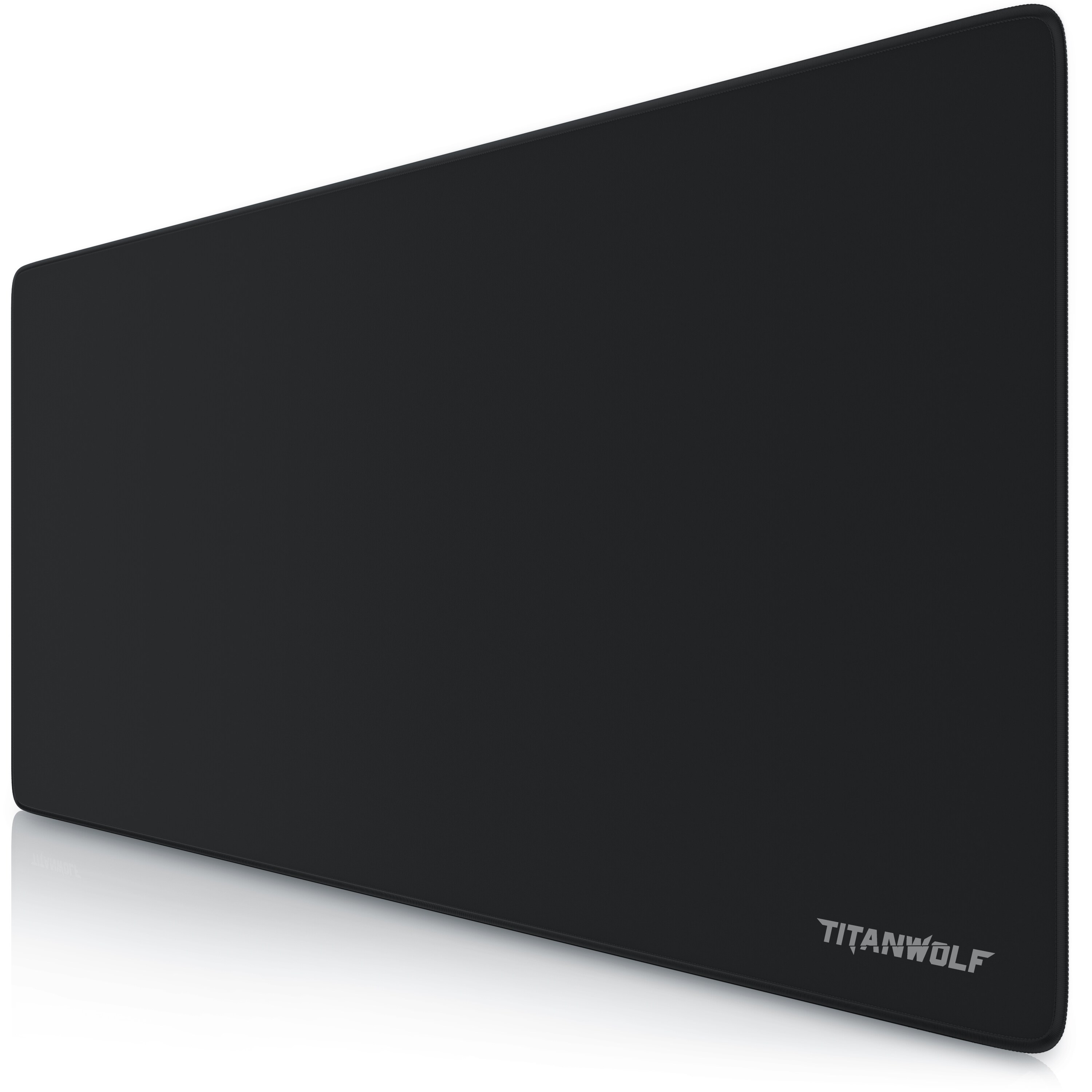 Titanwolf Gaming Mauspad, XXL Speed Gaming Mousepad / Extragro&szlig;e Fl&auml;che von 900 x 400mm, Titanwolf Logo 
