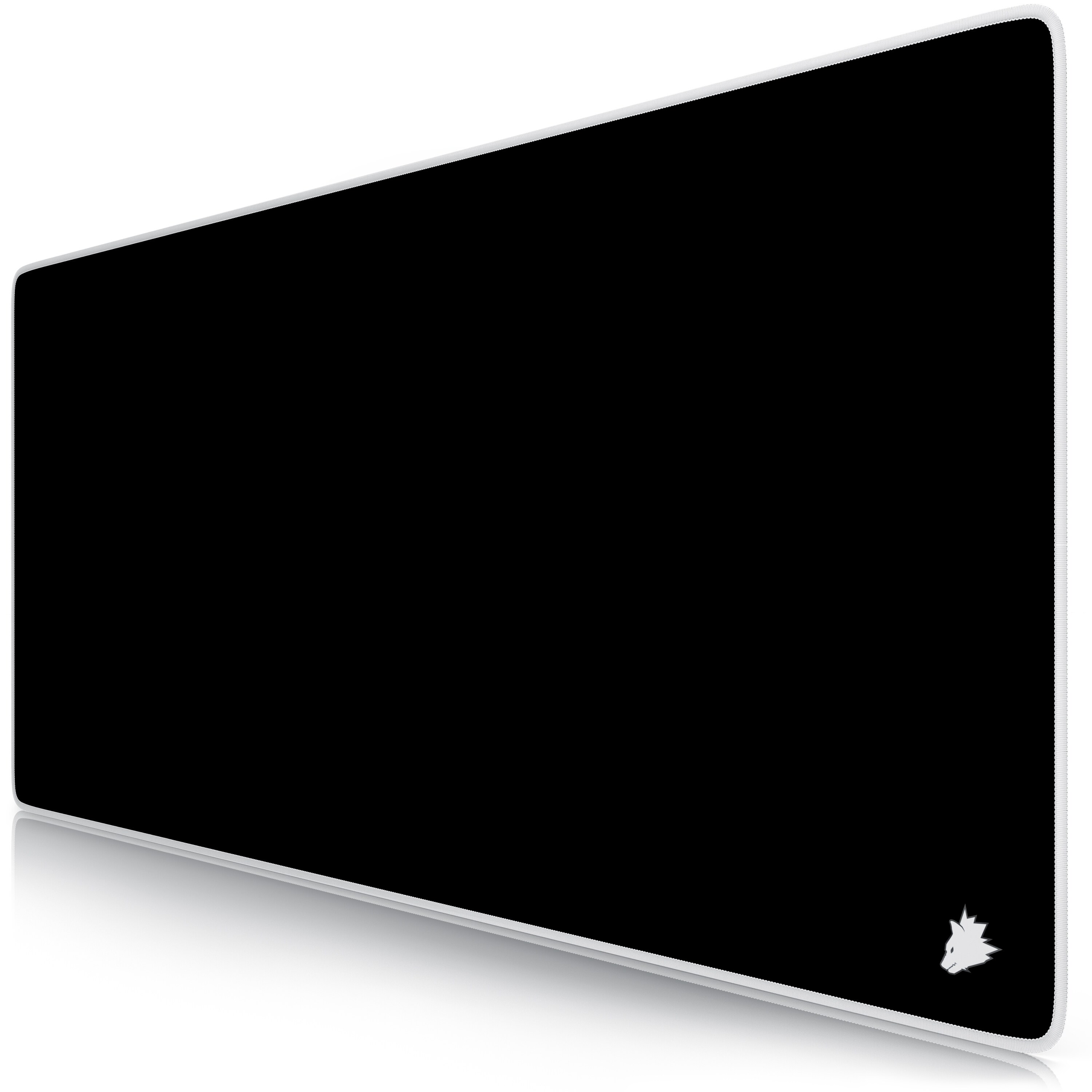 Titanwolf Gaming Mauspad, XXL Speed Gaming Mousepad / Extragro&szlig;e Fl&auml;che von 900 x 400mm, Symbol wei&szlig; 