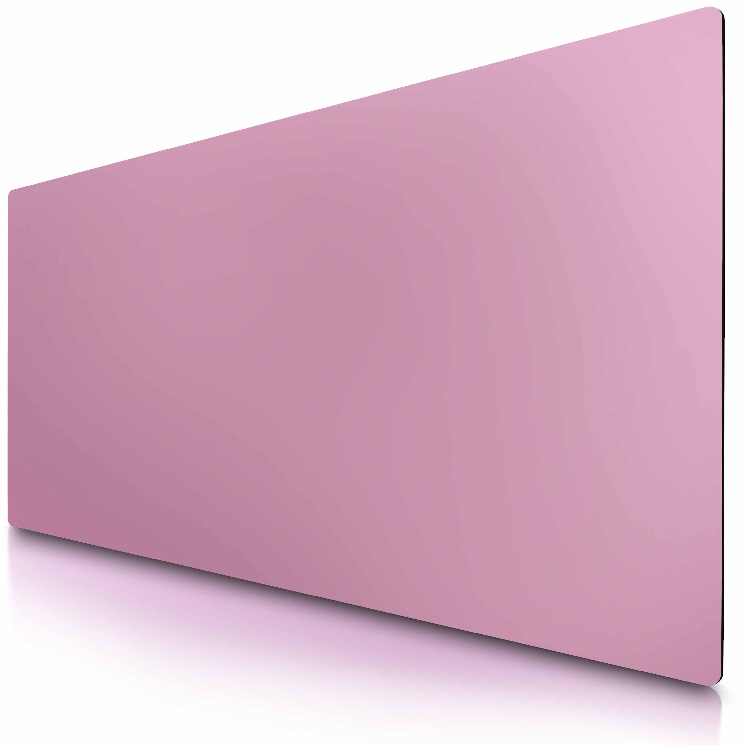 CSL Mauspad, Schreibtischunterlage XXL, Elegante Leder Optik, Mousepad 900 x 400 mm, Dunkelrosa 