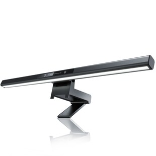 CSL LED Monitorlampe, Bildschirmlampe mit Dimmfunktion, Schreibtischlampe, 4,5W, Screenbar, 3 Lichtfarben, Monitorlicht, blendfrei, Monitor Lampe 