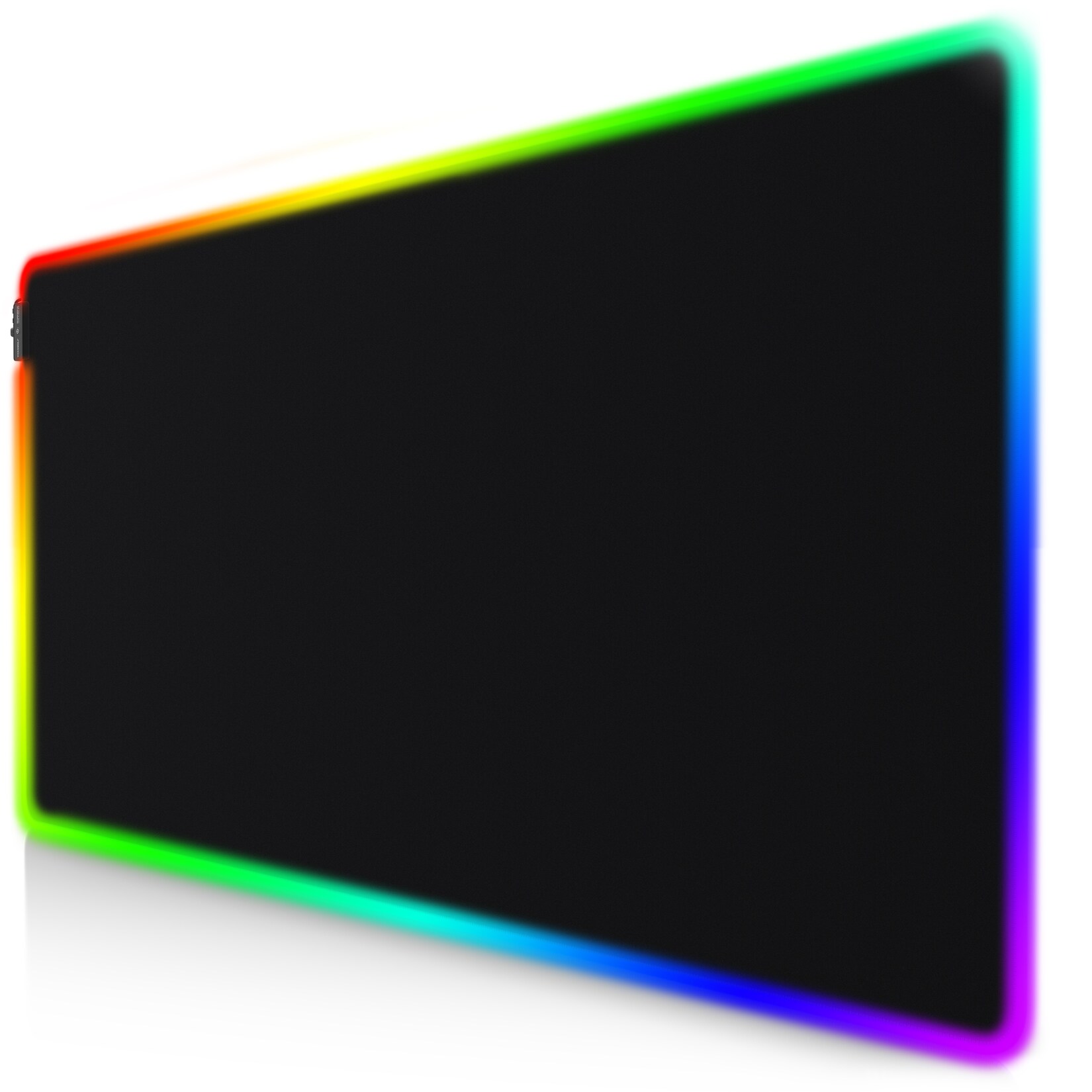 Titanwolf XXXL RGB Gaming Mauspad - 1200 x 600 mm - Mousepad - LED Multi Color - 7 LED Farben Plus 4 Effektmodi - für Präzision und …