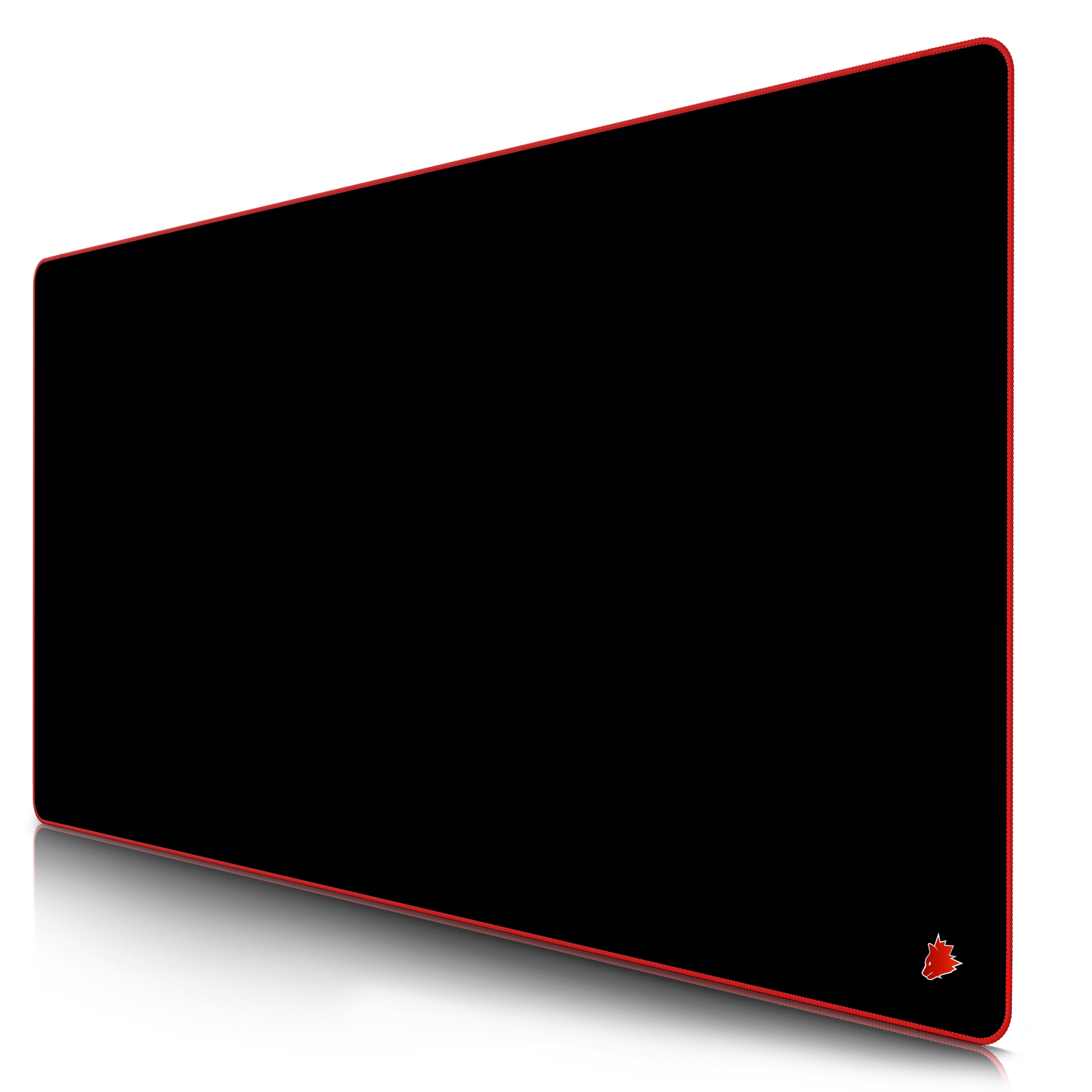 Titanwolf Gaming Mauspad, XXXL Speed Mousepad 1200 x 600 mm, Geschwindigkeit & Pr&auml;zision, Symbol Red 