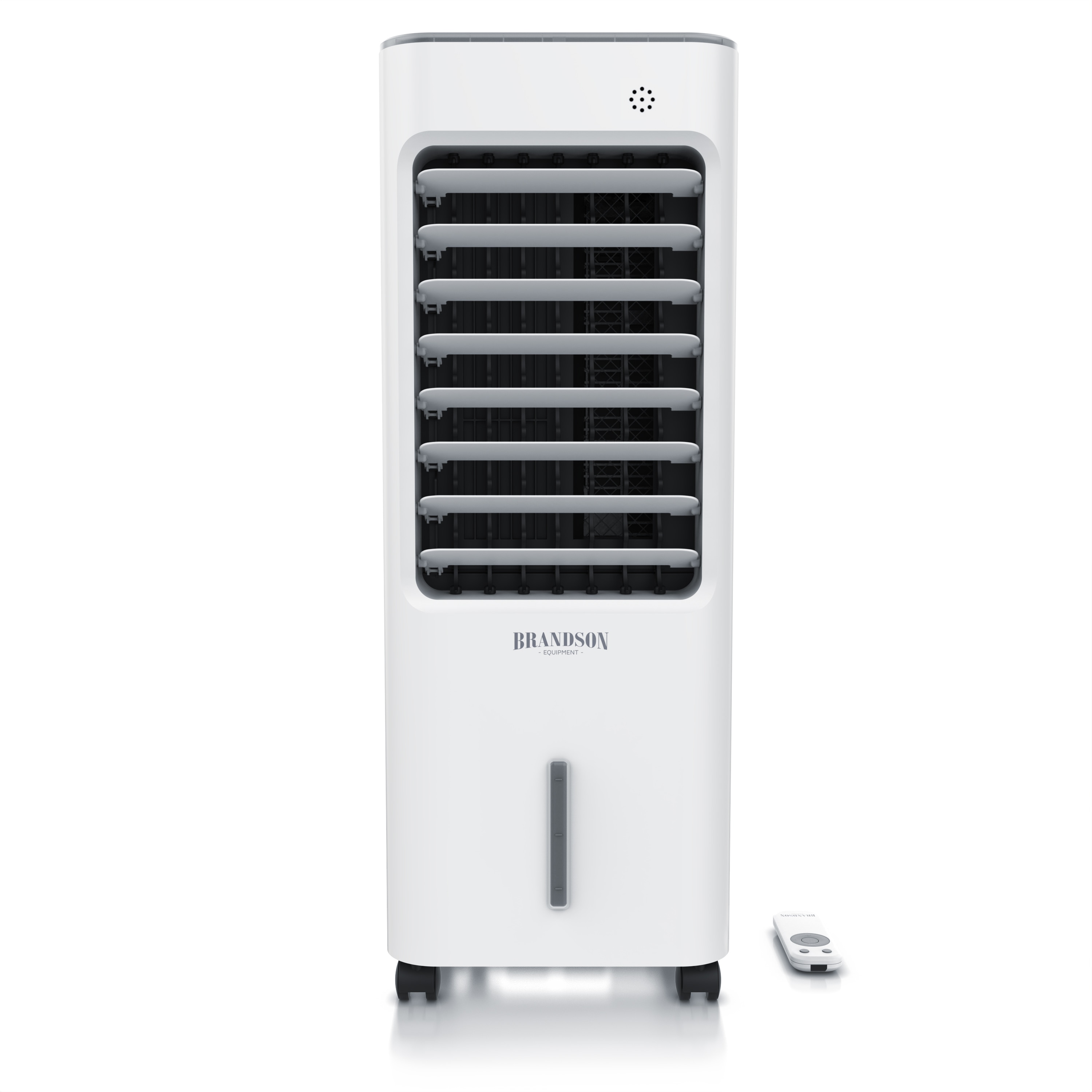 Brandson, Luftk&uuml;hler mobil mit Wasserk&uuml;hlung, Turmventilator 50 W mit 5L Wassertank, Luftbefeuchter Ventilator Standventilator, leise 