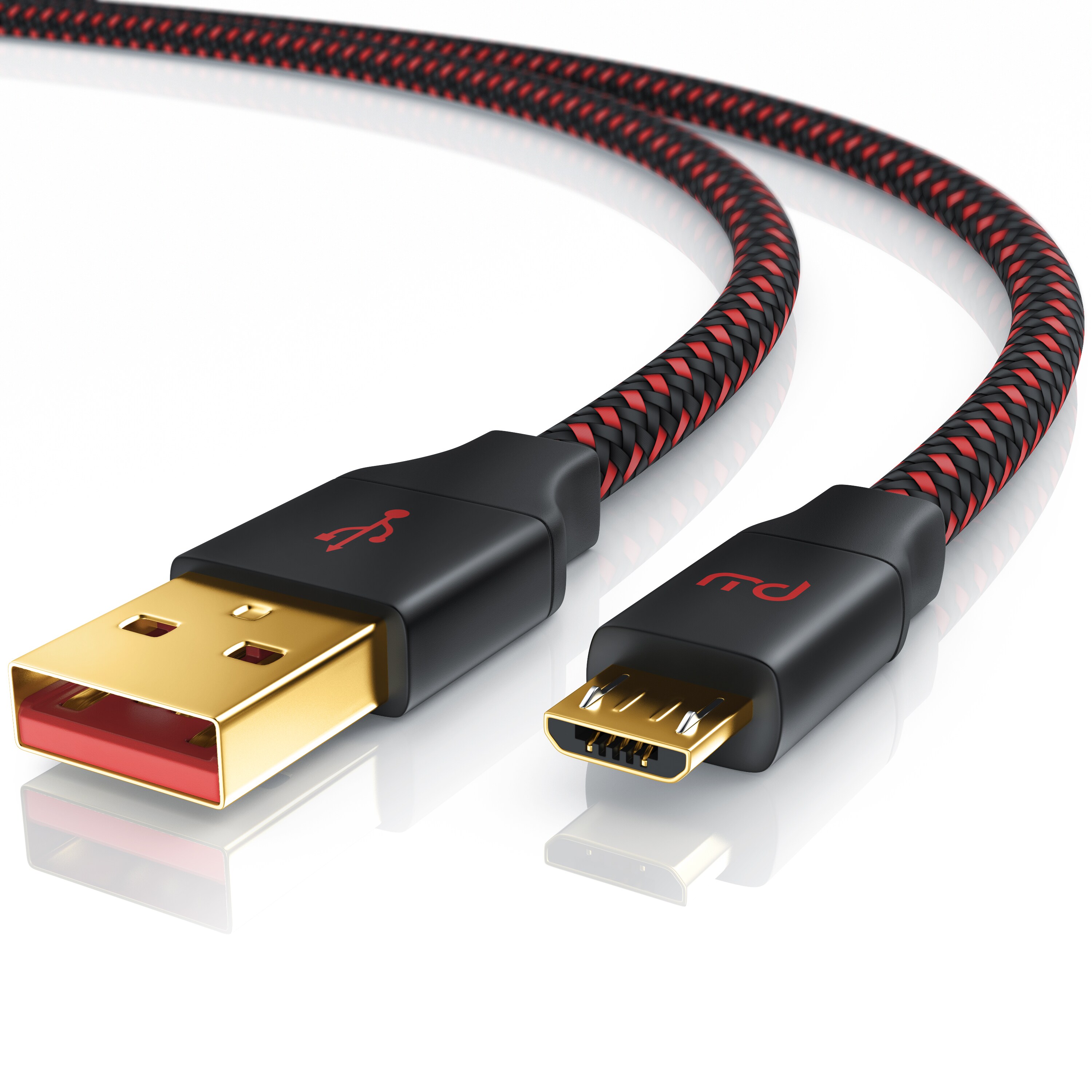 Primewire Micro-USB 2.0 zu USB Typ A Kabel, UltimateCharge MicroUSB 2.0 Schnellladekabel mit Daten&uuml;bertragung - 5m 