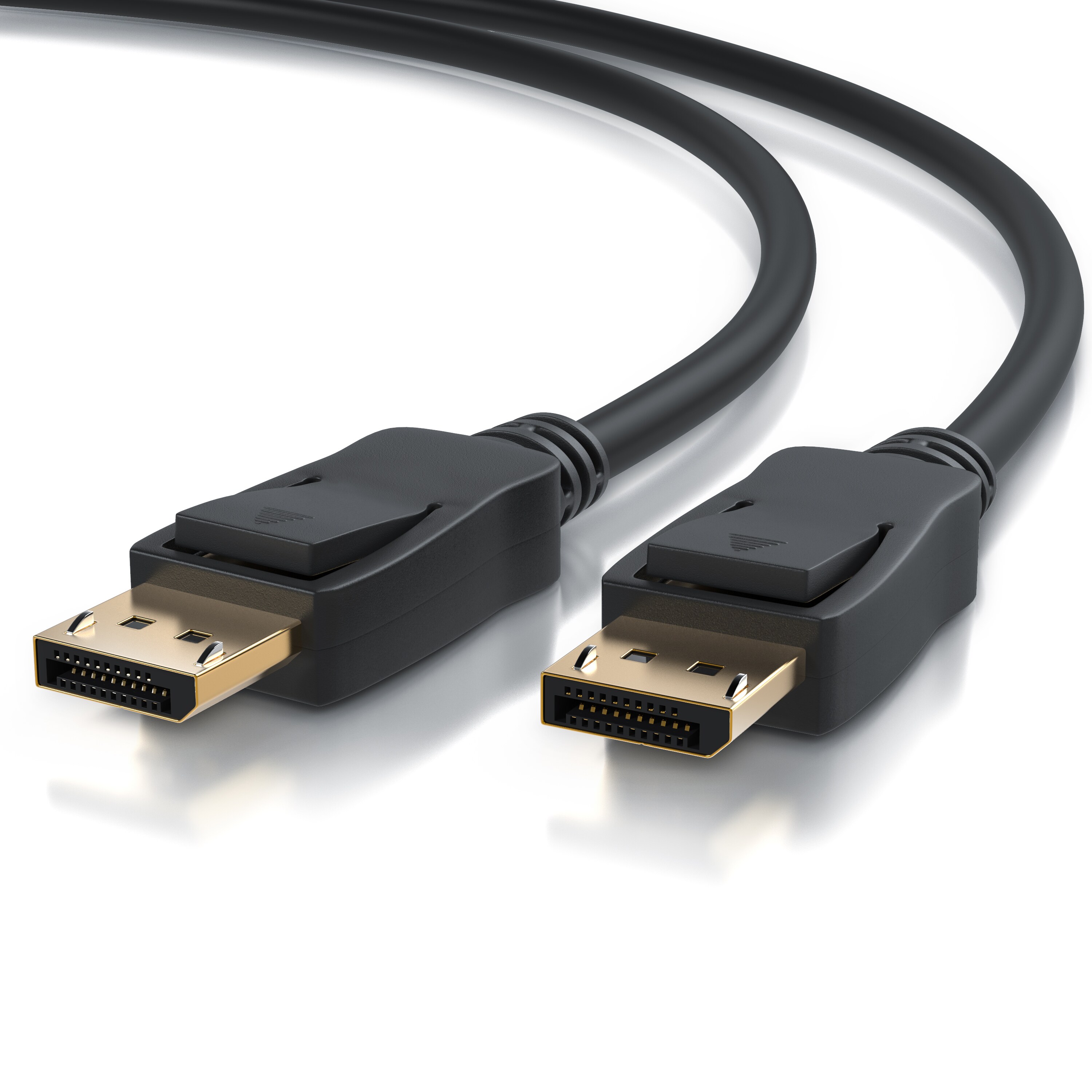 Primewire Premium DisplayPort auf DisplayPort Kabel 8K 7680 x 4320 @ 60 Hz mit DSC - 1m 