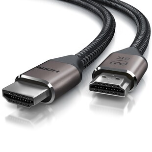 Primewire 8k HDMI Kabel 2.1 UHD II, 8k @ 120 Hz mit DSC, 7680 x 4320, 2k 4k Ethernet, HDR eARC VRR ALLM, kompatibel zu Blu Ray PS4 PS5 - 4 m 