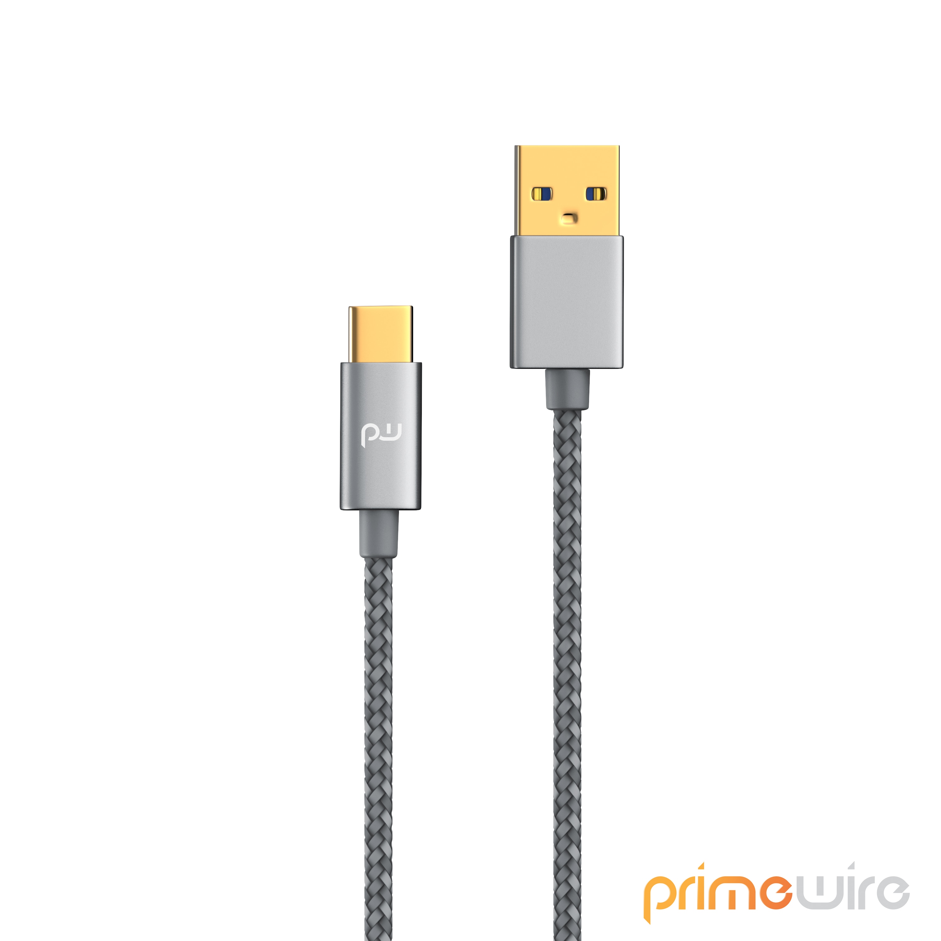 CELLONIC USB-C Ladekabel 2m – Kompatibel Mit Blackview Smartphones, 3A Schnellladung, Grau