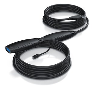 CSL 10m USB 3.2 Repeaterkabel Verlängerungskabel aktiv - USB 3.2 Gen1 - Repeater Verlängerung Verstärker Kabel 