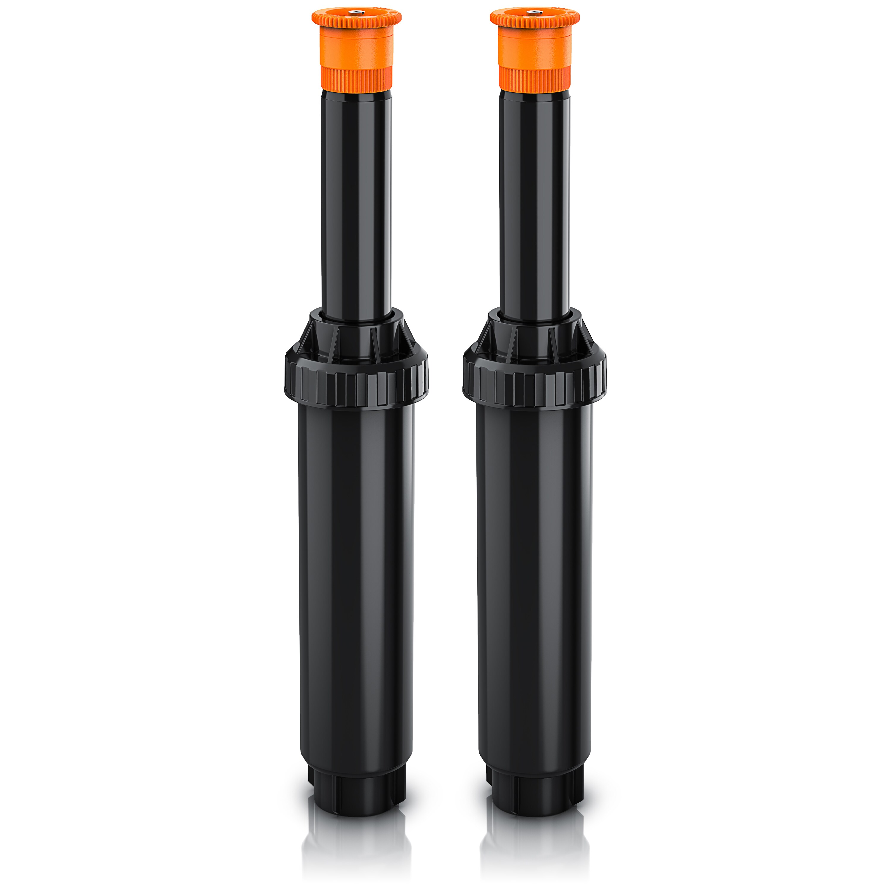 Brandson 2x Versenkregner - Rasensprinkler - Gartensprinkler Bew&auml;sserungssystem versenkbar - f&uuml;r Fl&auml;chen bis 25 m2 - mit Schmutzsieb - frostsicher 
