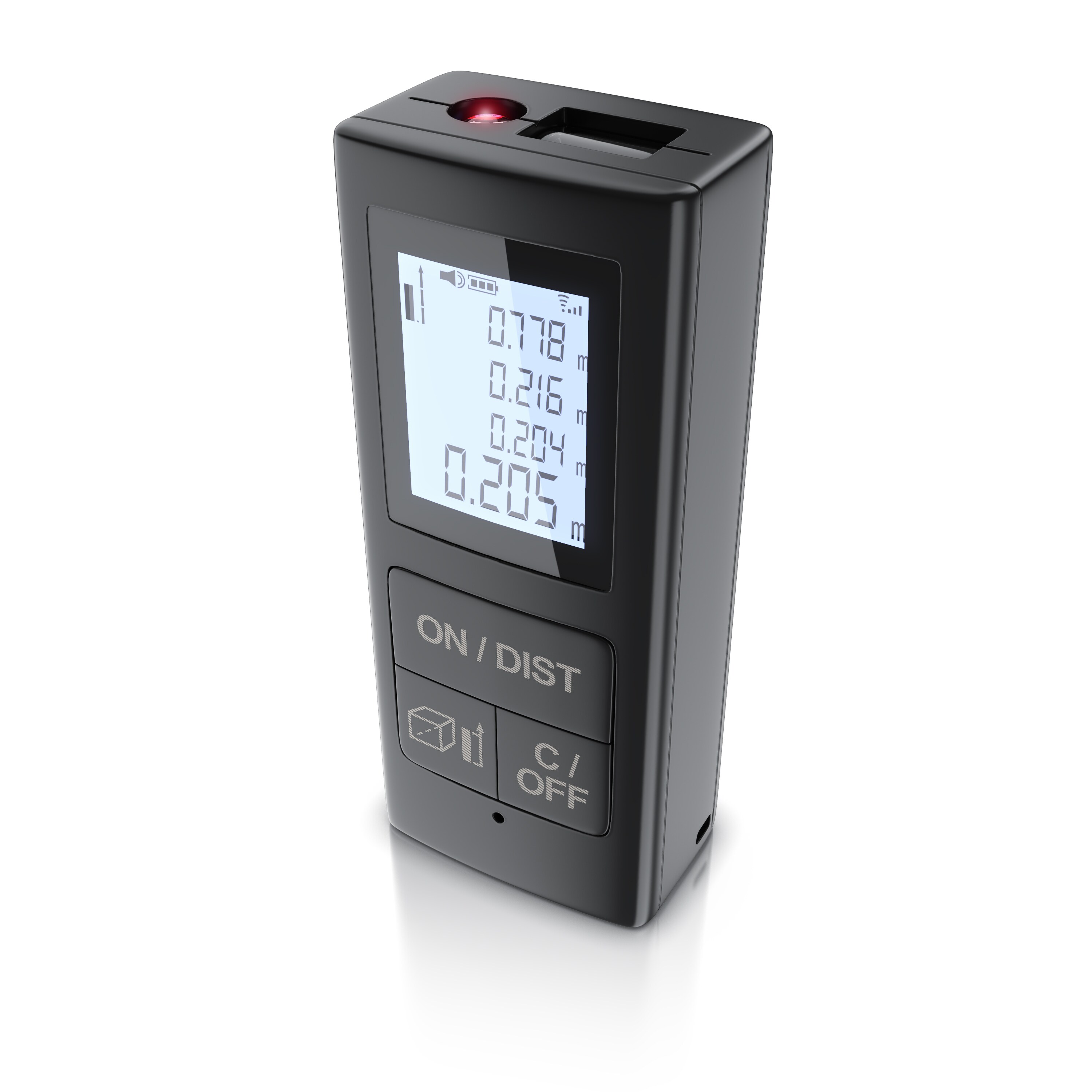 Brandson Digital Laser Entfernungsmesser Laser Distanzmessger&auml;t mini 