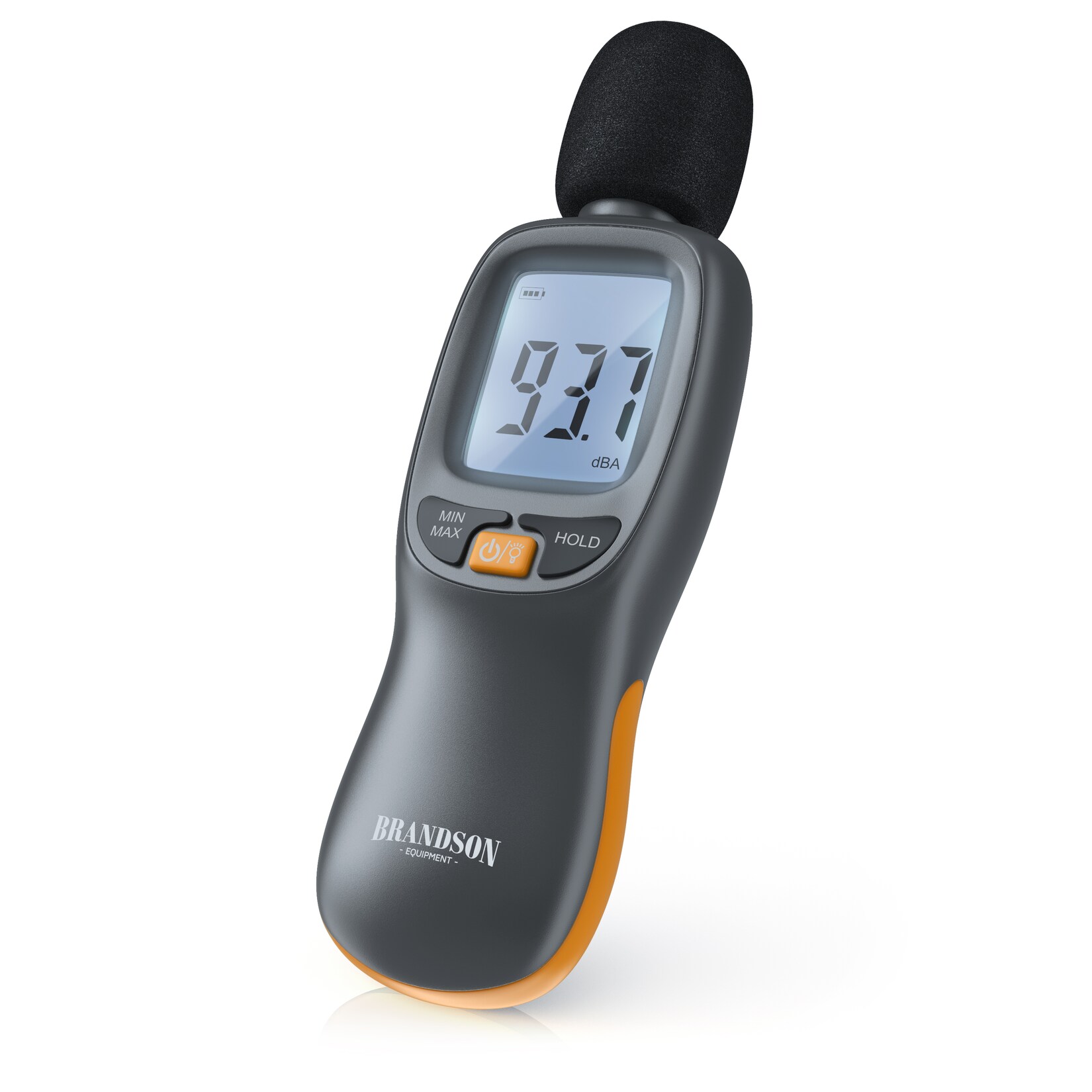 Brandson digitales Schallpegelmessgerät 35 dB(A) bis 130 dB(A) Windschutz - LCD-Display