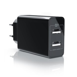 Aplic USB-Ladegerät 4800 mA, 2 Port Nezteil mit Smart Charge + Solid Charge, Leistungsstarke 24W 