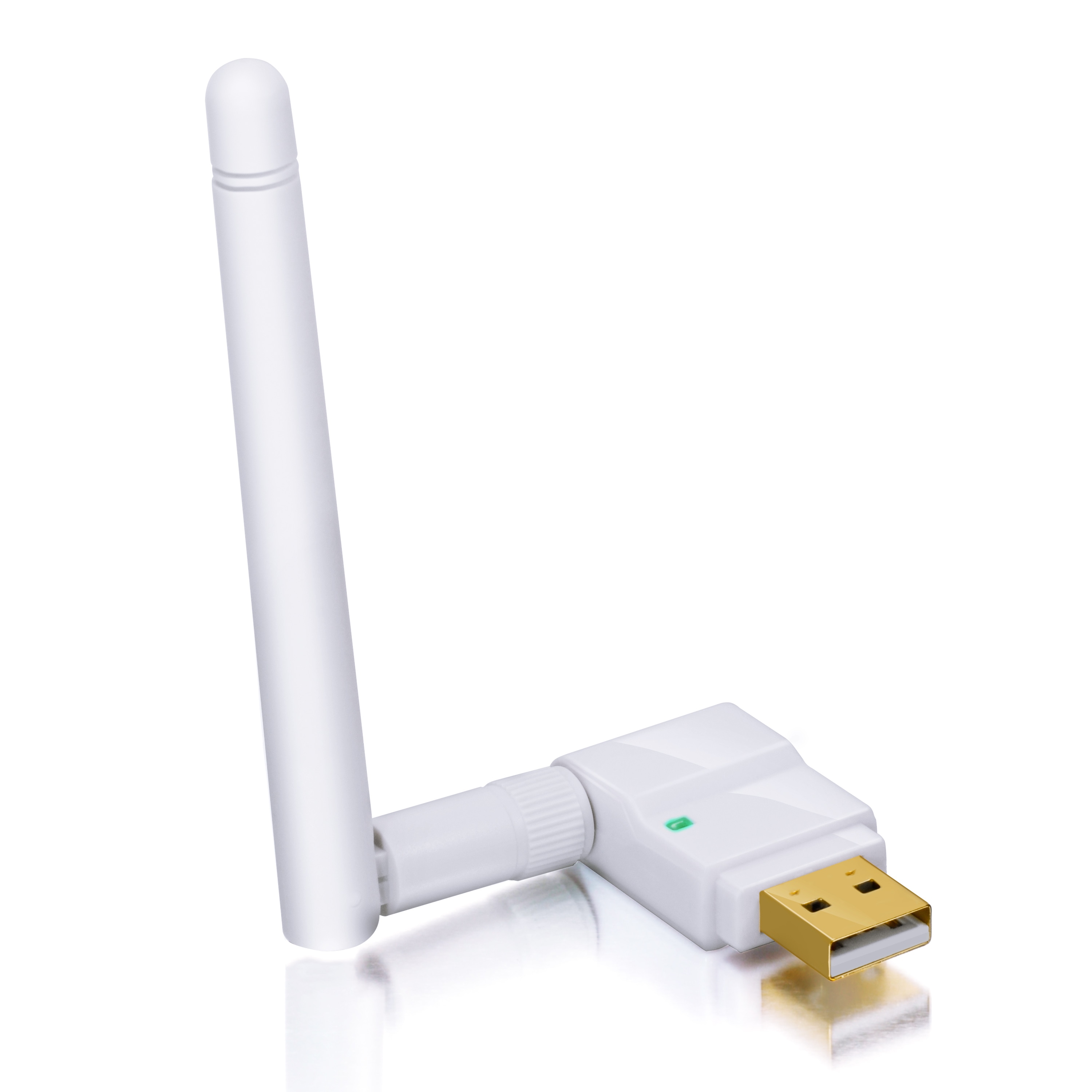 CSL - WLAN-Dongle, WLAN Stick, 300 Mbit/s, mit abnehmbarer Antenne, USB 2.0 Stick 