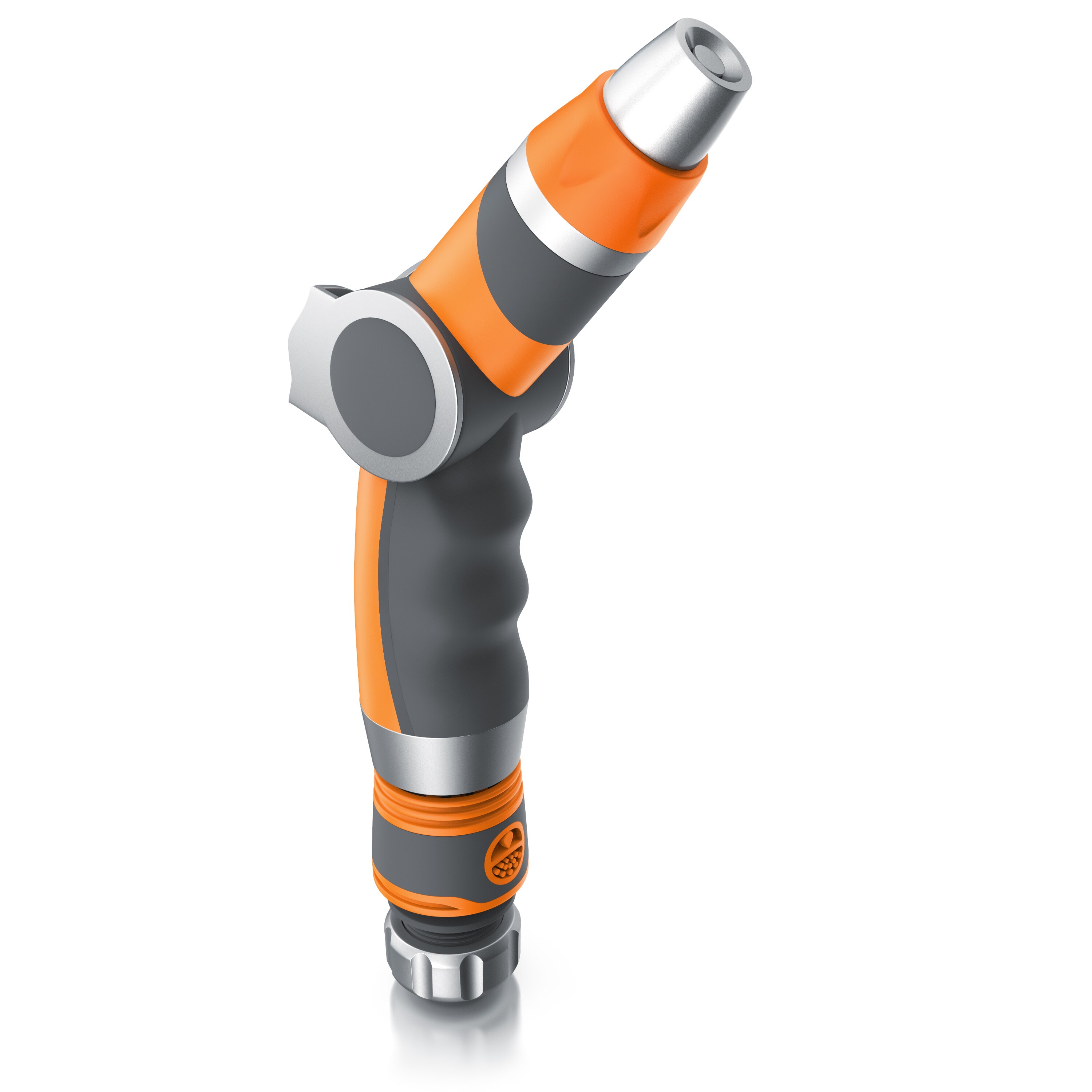 Brandson Gartenbrause - Garten Handbrause f&uuml;r Gartenschlauch - Spritzpistole - robuste Bauweise - Schieberegler - bis 8 bar Wasserdruck - regelbar 