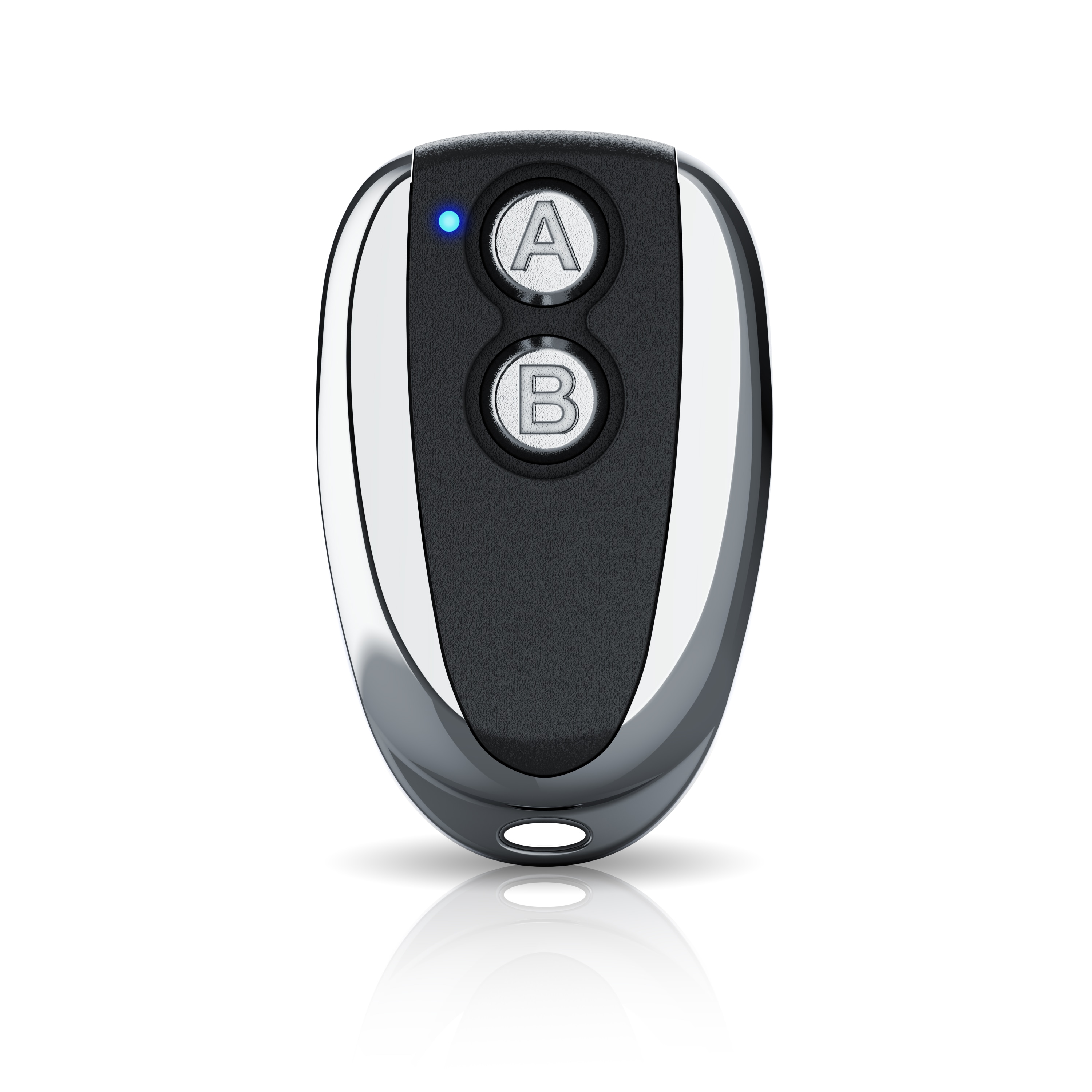 Brandson Garagentor&ouml;ffner 433 MHz selbstlernend - Funk Fernbedienung kompatibel mit H&ouml;rmann Ecostar RSC 2, RSE 2, RSZ 1 - inkl. Batterie - Handsender 