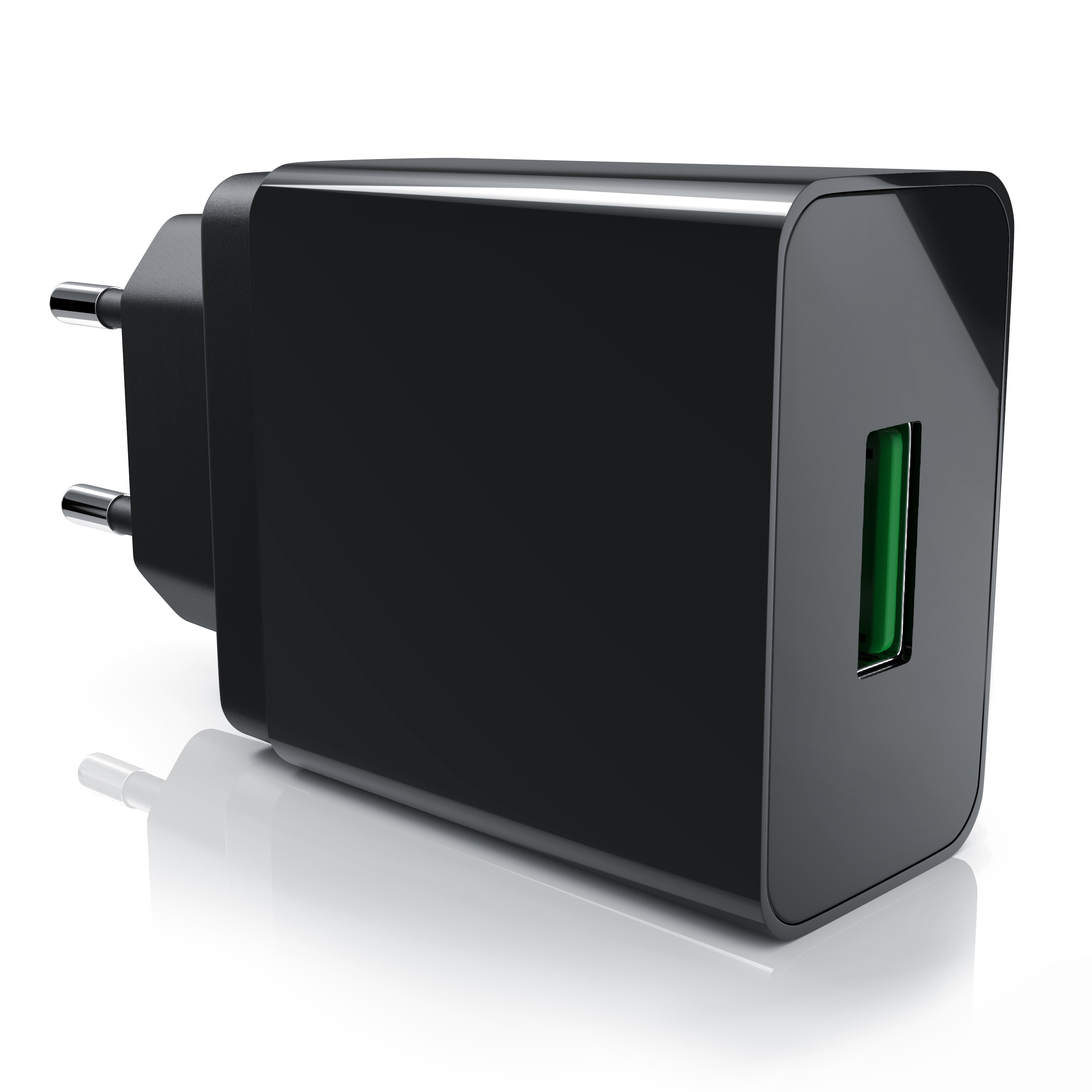 Aplic USB-Ladeger&auml;t 3000 mA, Quick Charge 3.0 USB-Ladeger&auml;t 1x USB A QC 3.0 Port / max. 3A &uuml;ber QC 