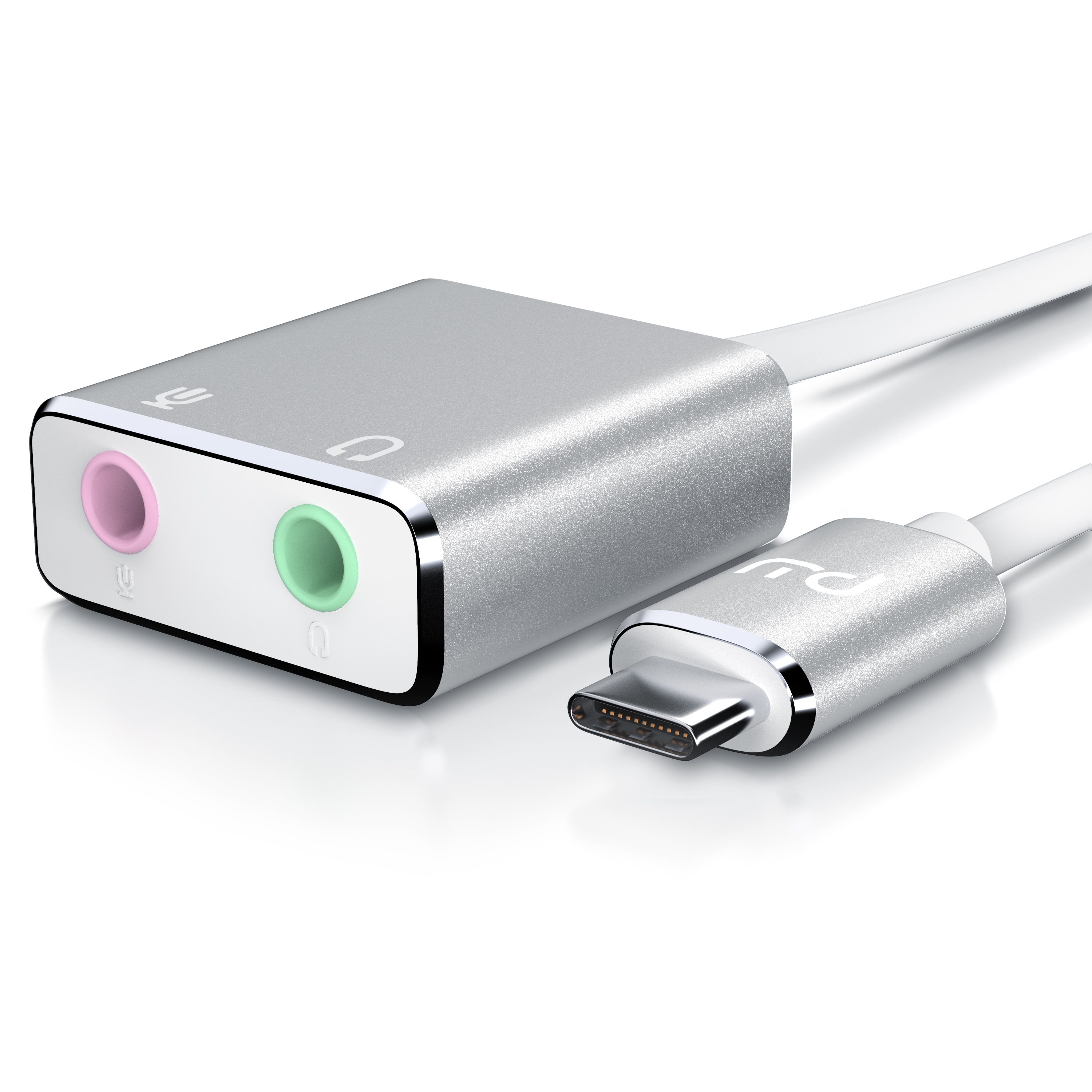 Primewire Externe Soundkarte USB C, USB Typ C auf Klinke 3,5mm, Kopfh&ouml;rer Adapter, Audio zu USB Adapter, DAC, kompatibel mit Samsung, Huawei UVM. 