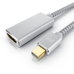 Primewire 4k Mini Displayport zu Hdmi 2.0 Adapter - mini DP Kabel - 4k@60Hz - Thunderbolt 1 - 2 - Audio und Video 