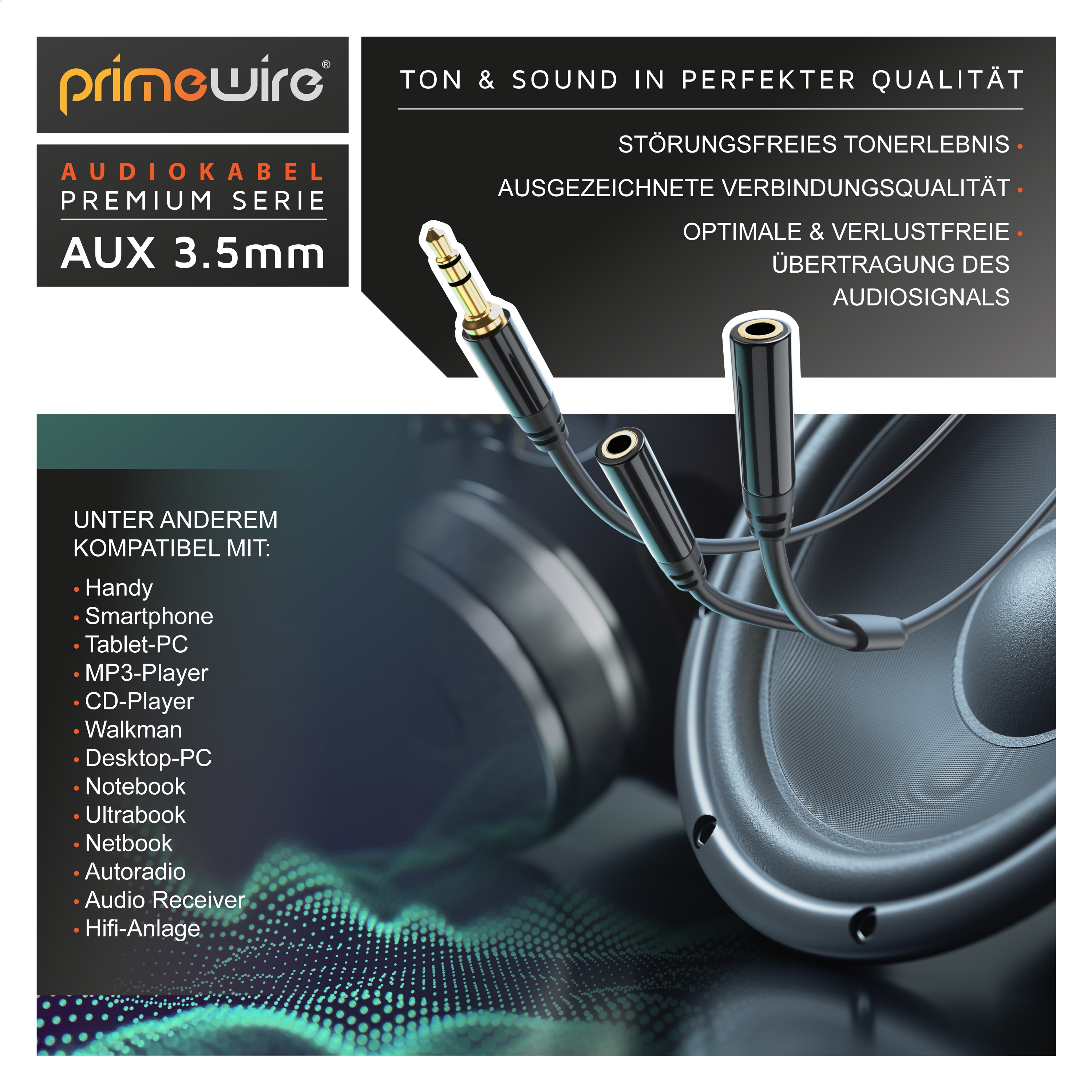 Audio-Adapter Set – 4 Stück, Vergoldet, 2,5/3,5 Mm Konverter Für Kopfhörer & Mikrofon