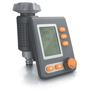 Brandson Bewässerungscomputer, digital, 1 bis 240 Min, LED-Display 