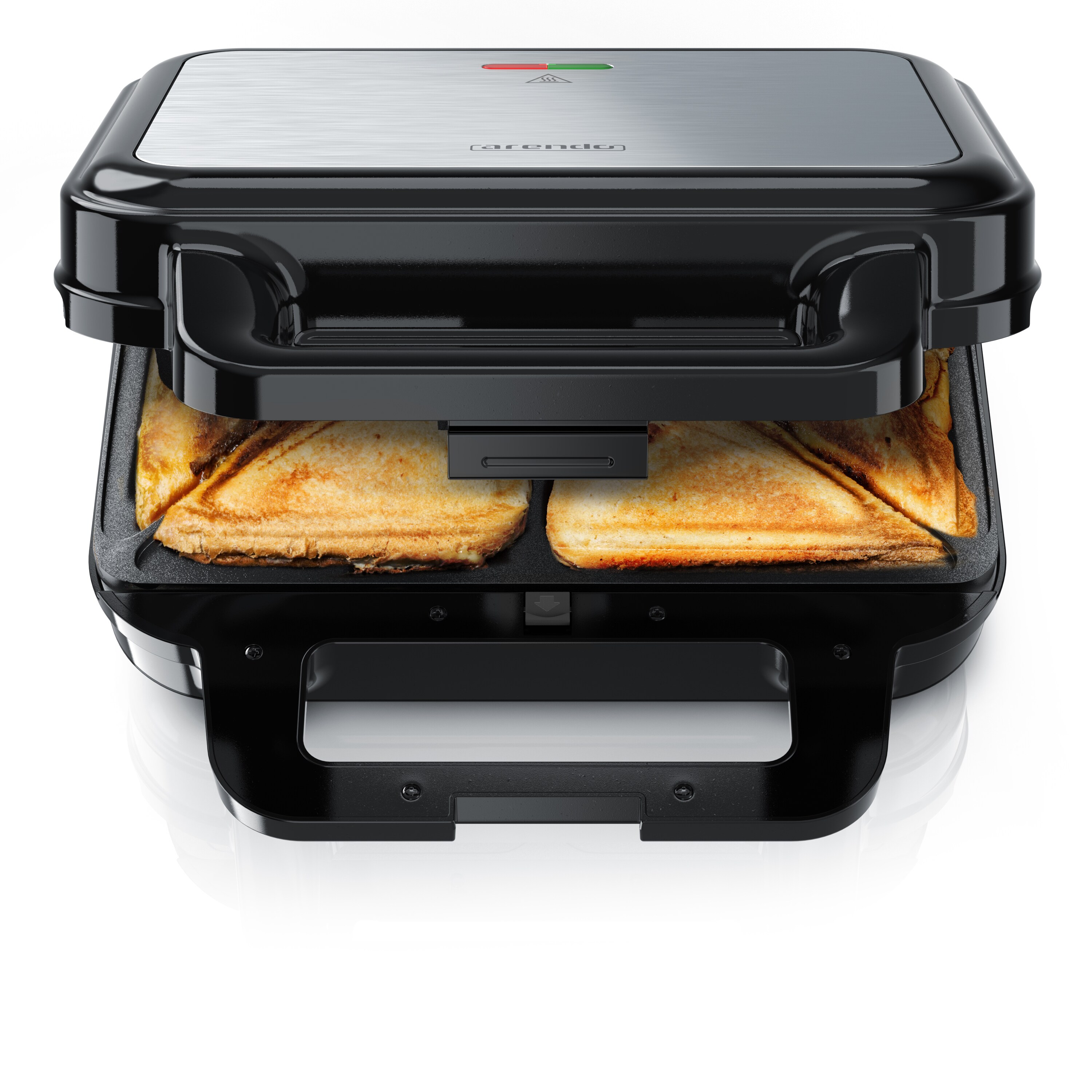 Arendo Sandwichmaker, 900 W, Antihaft, Cool Touch, BPA frei 