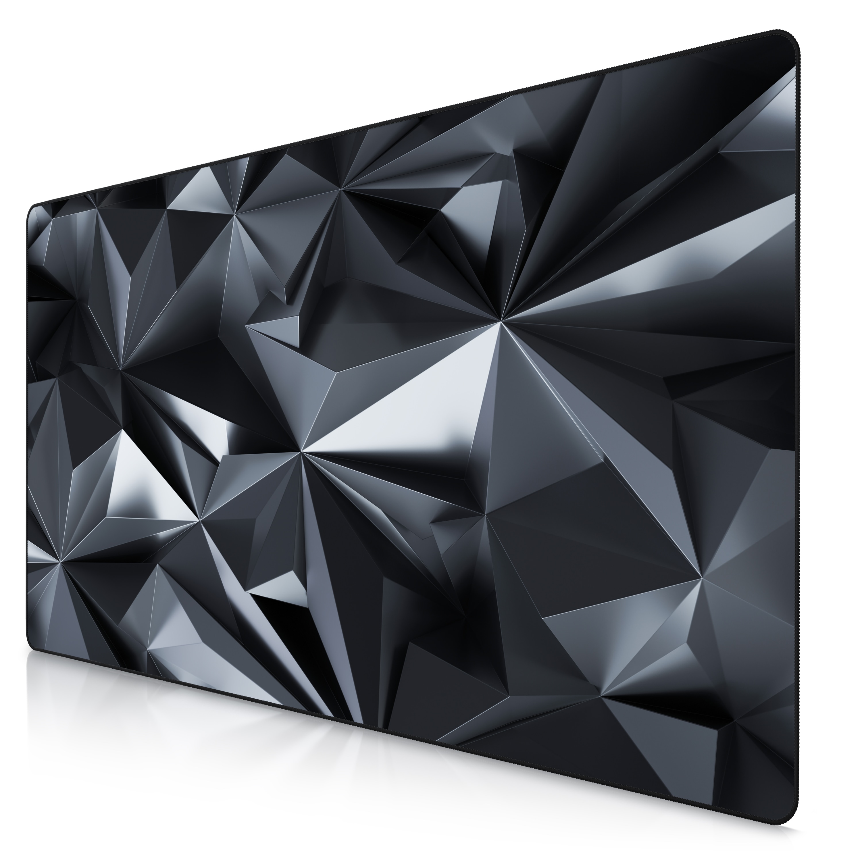 Titanwolf Gaming Mauspad XXXL Speed Gaming Mousepad 1200x600 mm, Deskpad, rutschfest & abwaschbar, f&uuml;r Speed & Pr&auml;zision, Black Crystal 
