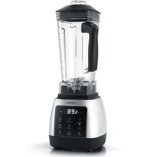 Arendo Standmixer Hochleitungsmixer 2000 W mit Touchpanel, max. 24.000 U/min, 2000 W, Mixer mit Pulsfunktion, Timer, 5 Programme, Mixer mit Display 