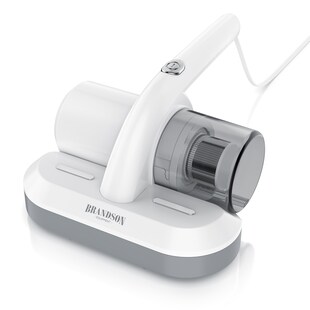 Brandson Matratzenreinigungsgerät Milbenstaubsauger 300W, UV-C Licht, 300 W, beutellos, HEPA Filter, für Betten, Polstermöbel, ideal für Allergiker 