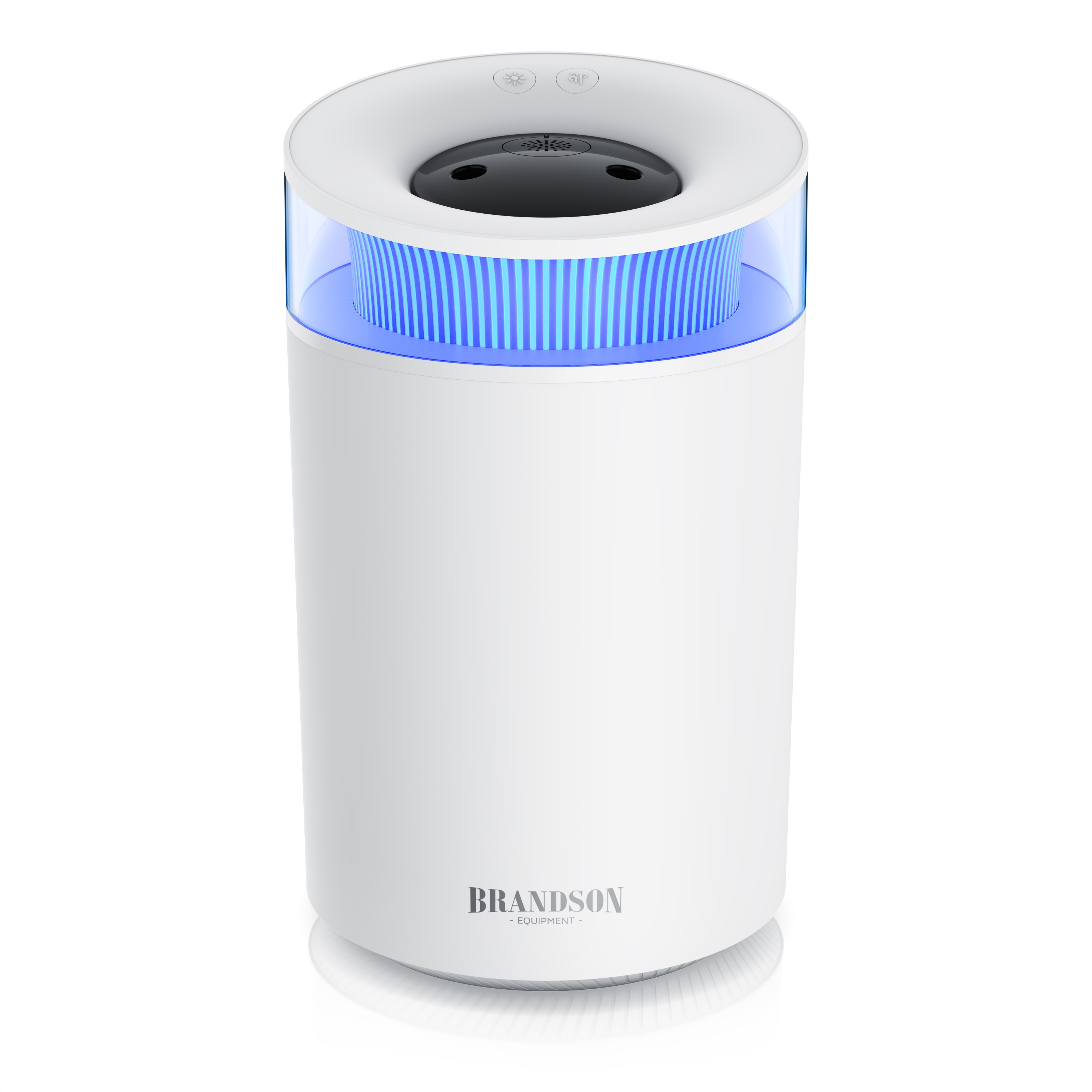 Brandson Aroma Diffuser und Ultraschall Luftbefeuchter 2,5 l, Stimmungslicht, 2 Dampfausg&auml;nge, inklusive 10 ml Aroma&ouml;l, f&uuml;r Wohn und Schlafzimmer, Yoga, Spa 